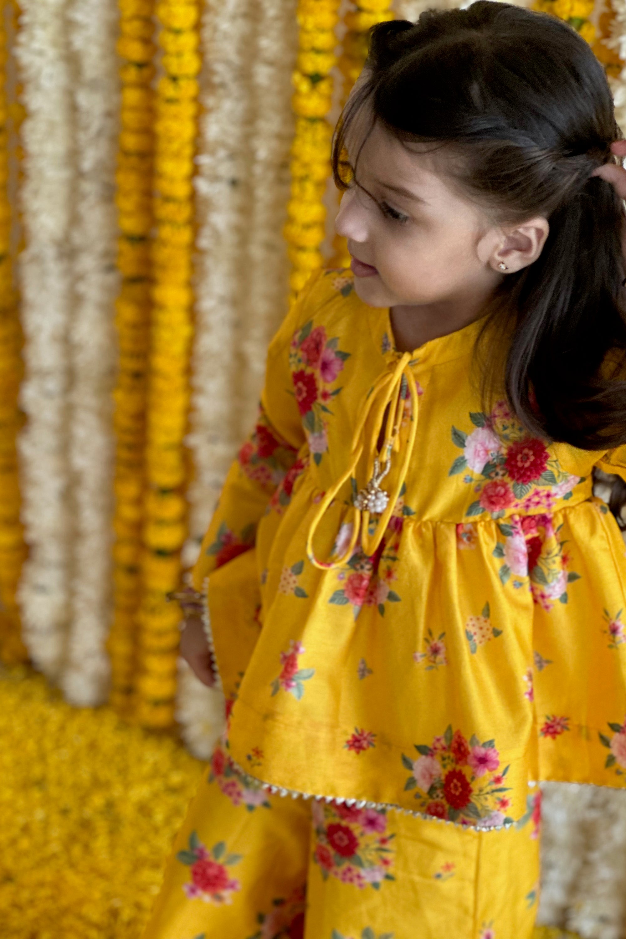 Rahat Kurta Set - Yellow Bagh