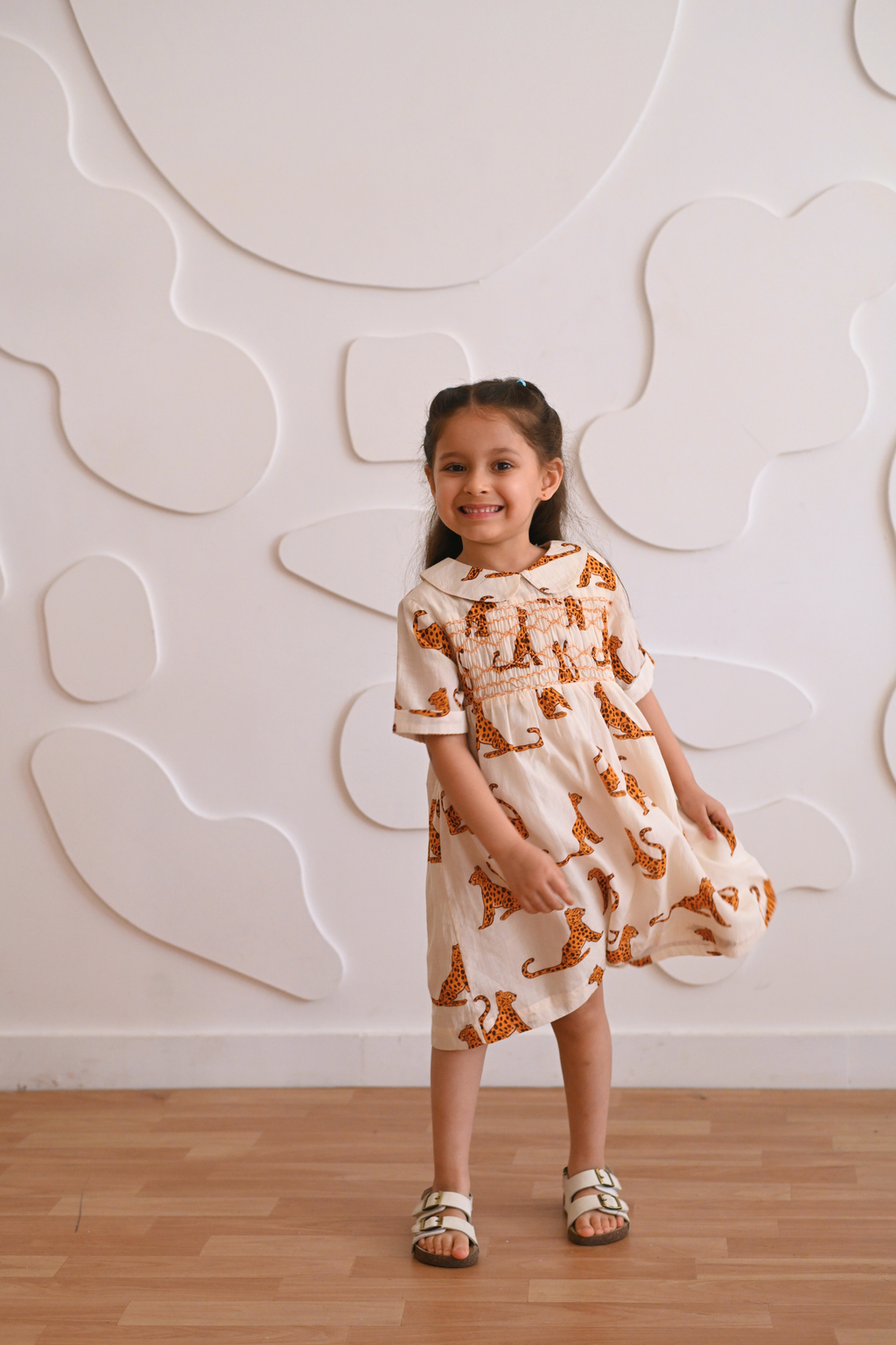 Piva Leo Dress - White