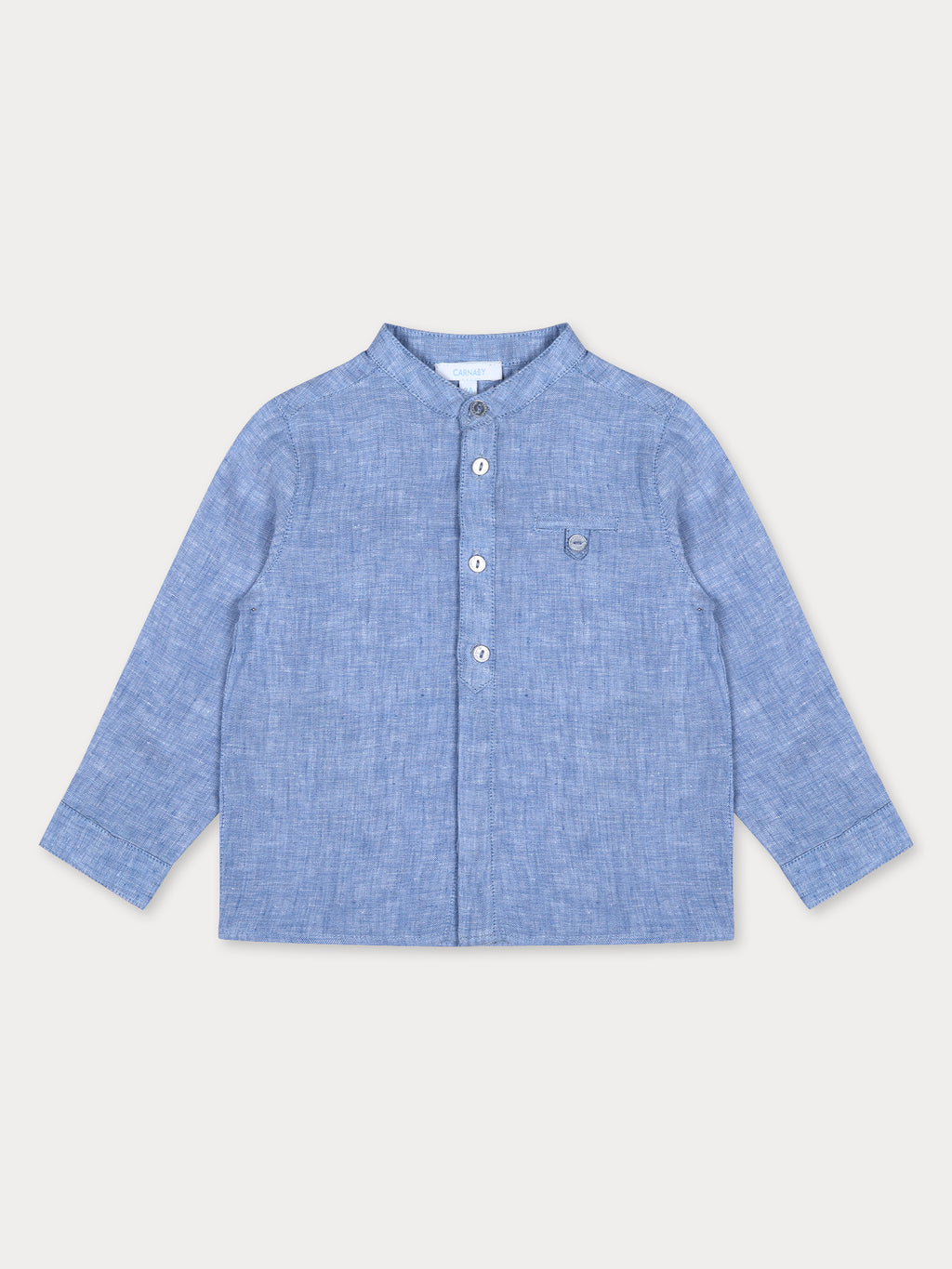 Derco Shirt- Blue Linen