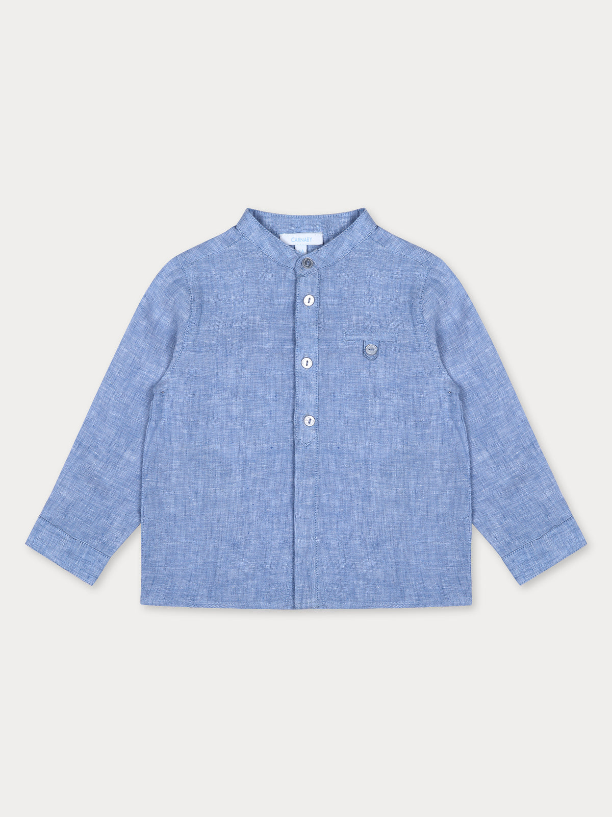 Derco Shirt- Blue Linen