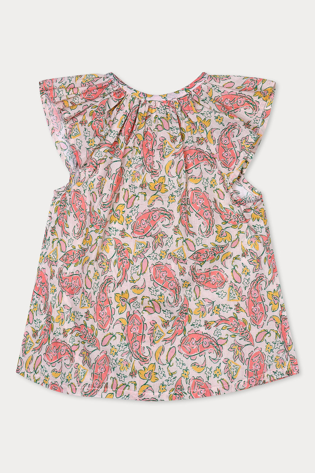 Ava Set - Honey Peach Paisley