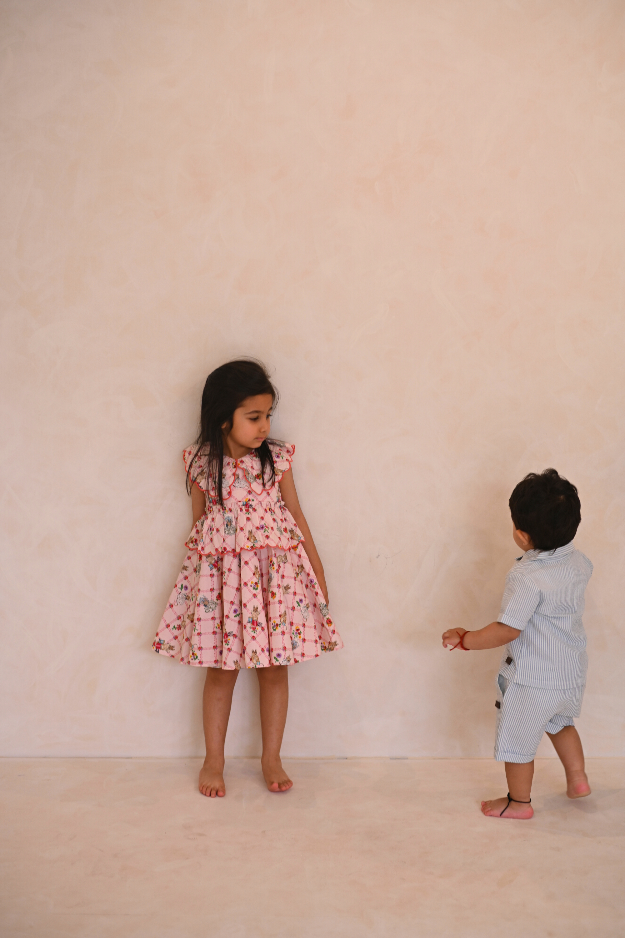 Faye Dress - Pink Hopper