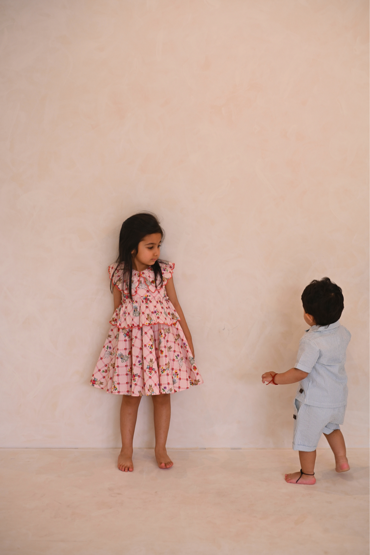 Faye Dress - Pink Hopper