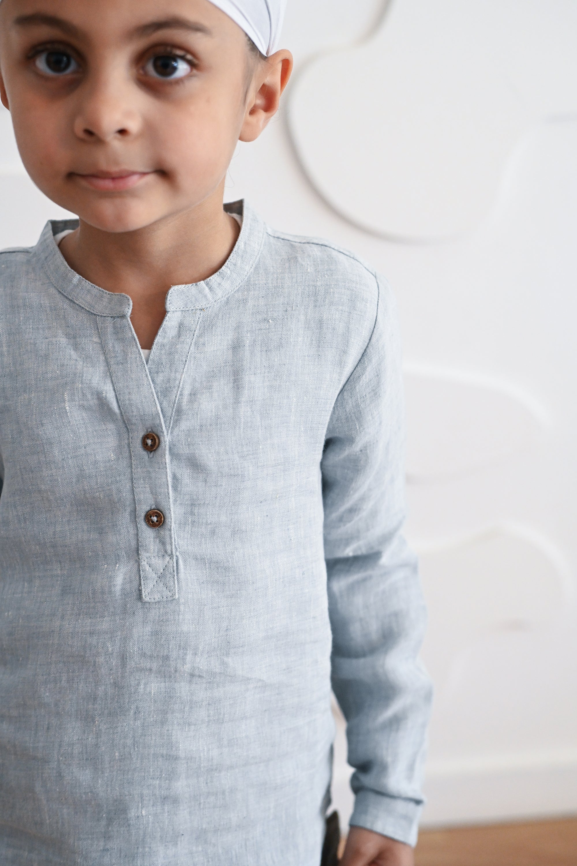 Lorenzo Linen Shirt - grey