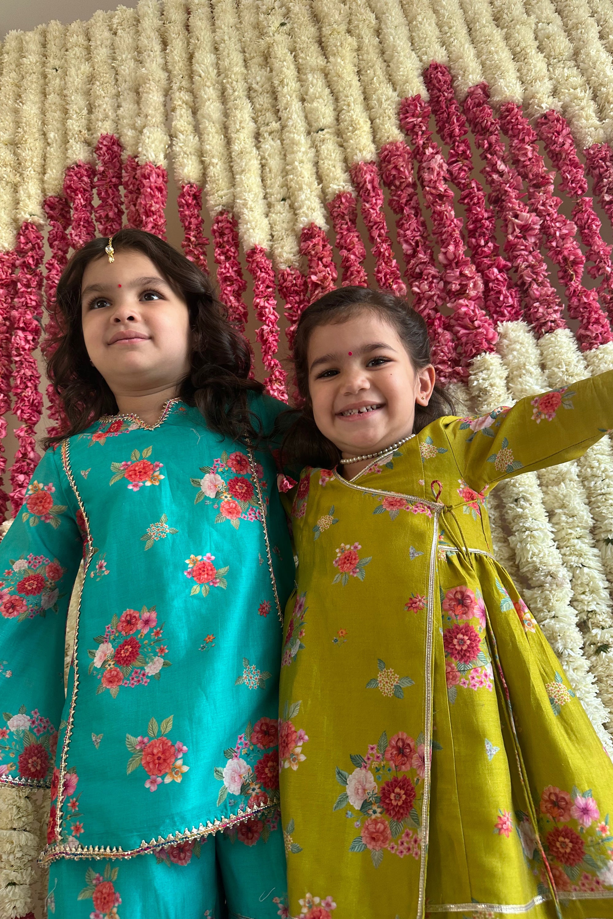 Gul Angrakha  Set - Kiwi Bagh