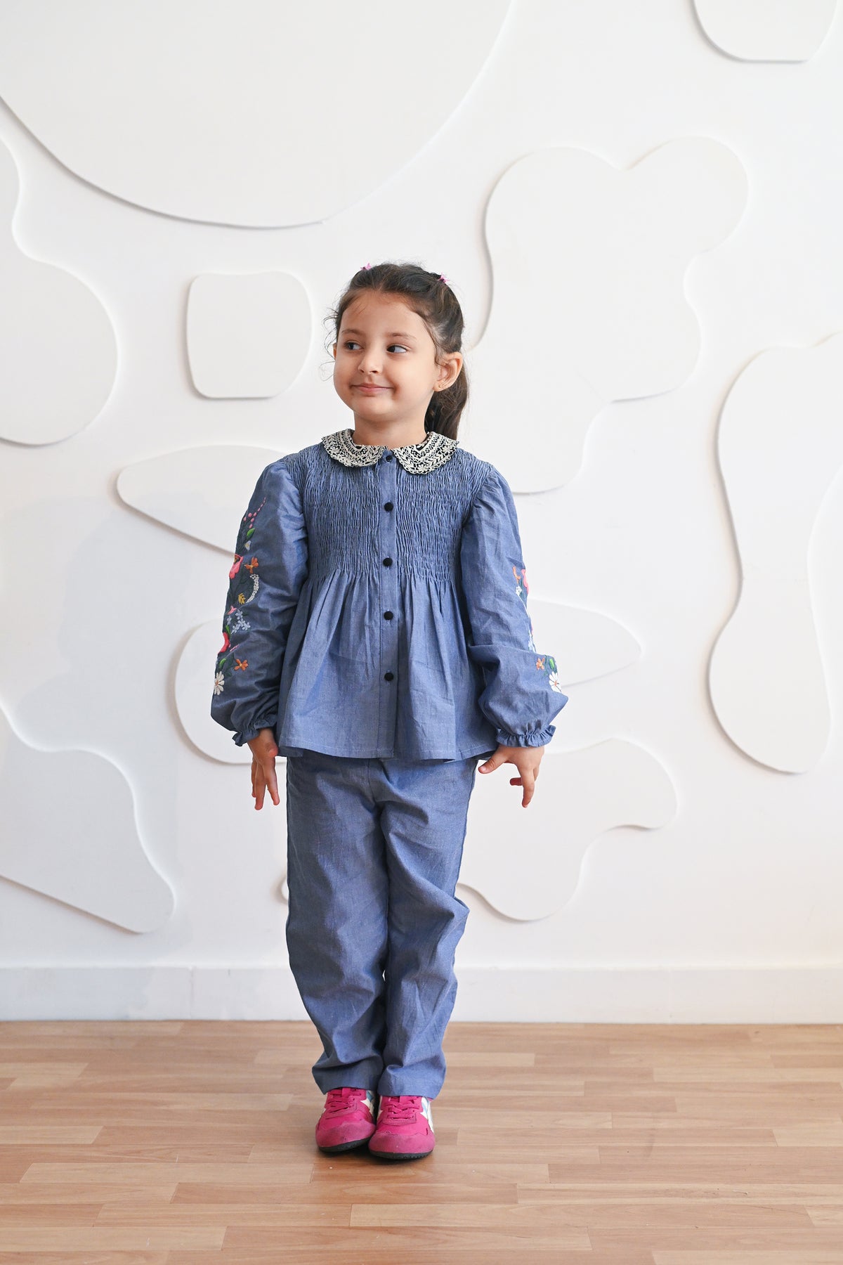 Peppa Handsmocked Set