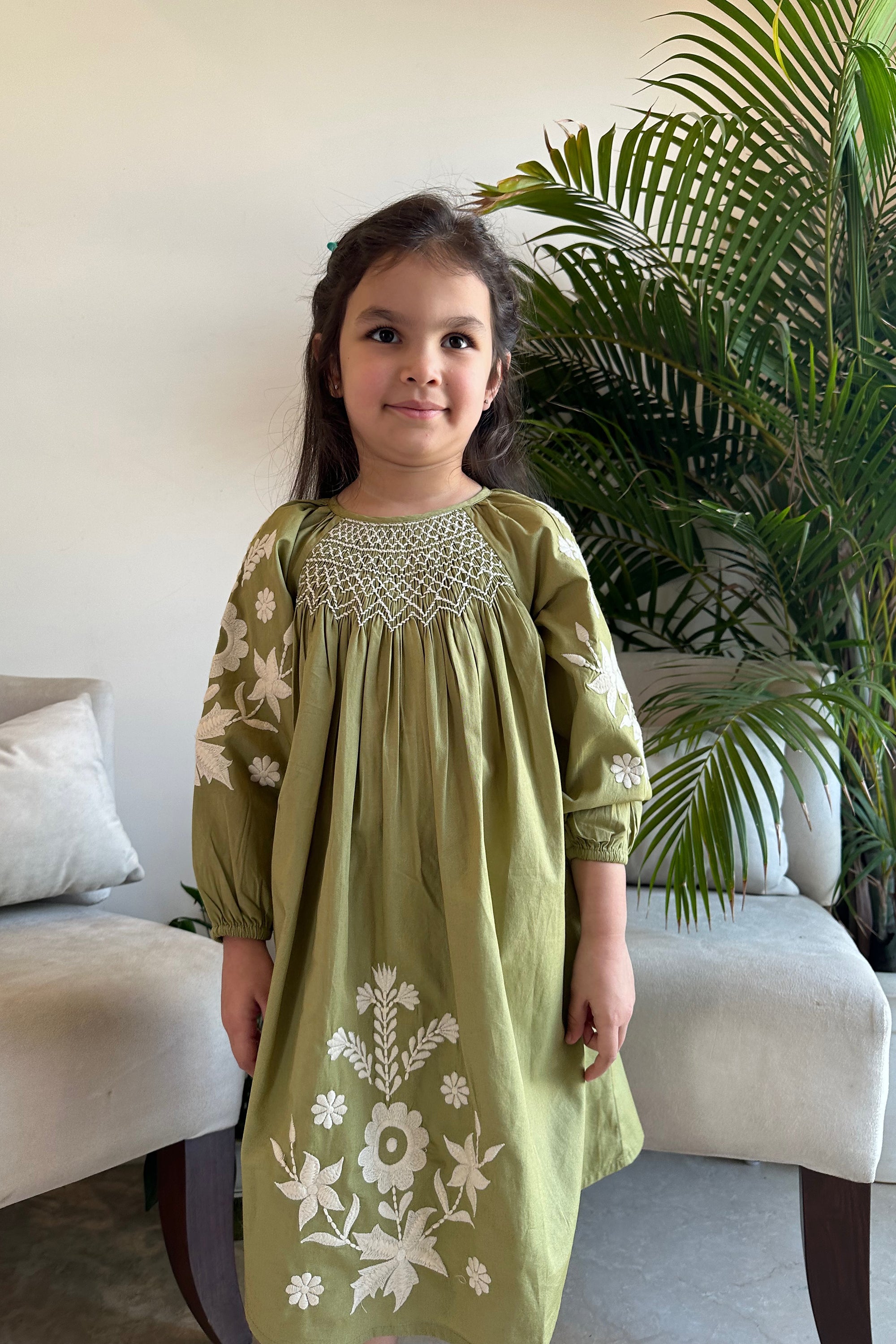 Irene Dress - Green