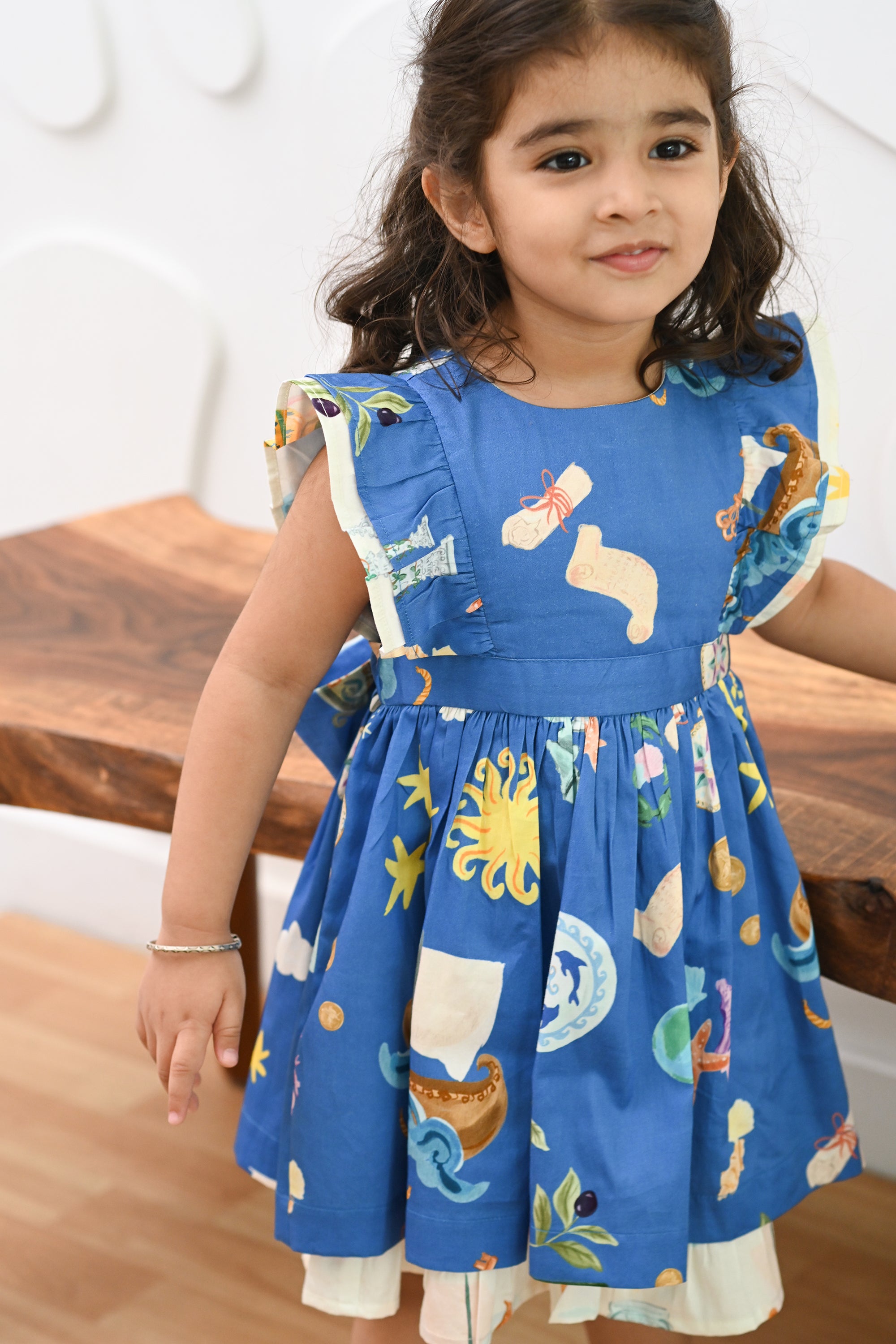 Odyssey Dress - Santorini Blue