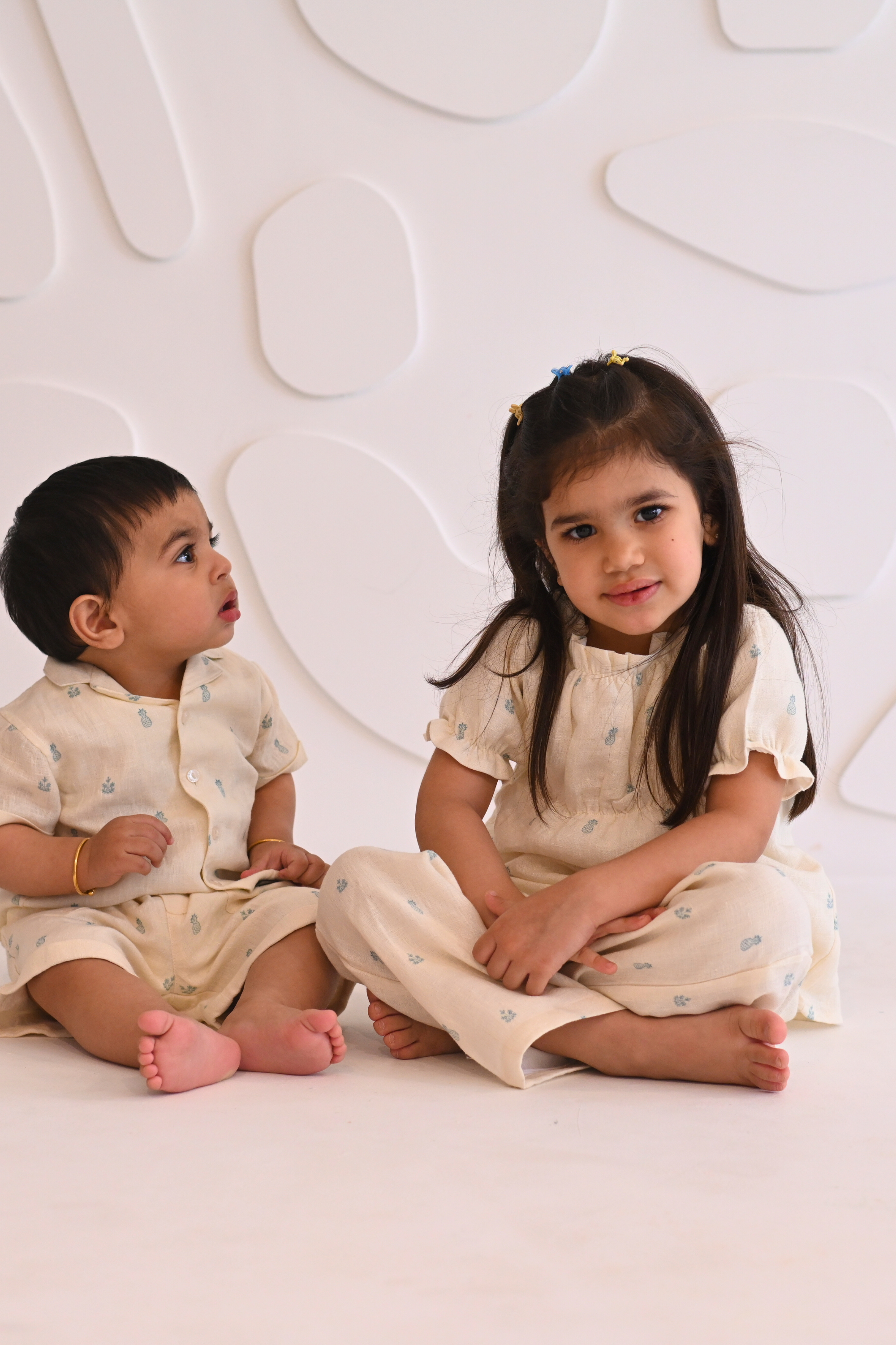 Selene Set - Pineapple & Leaf