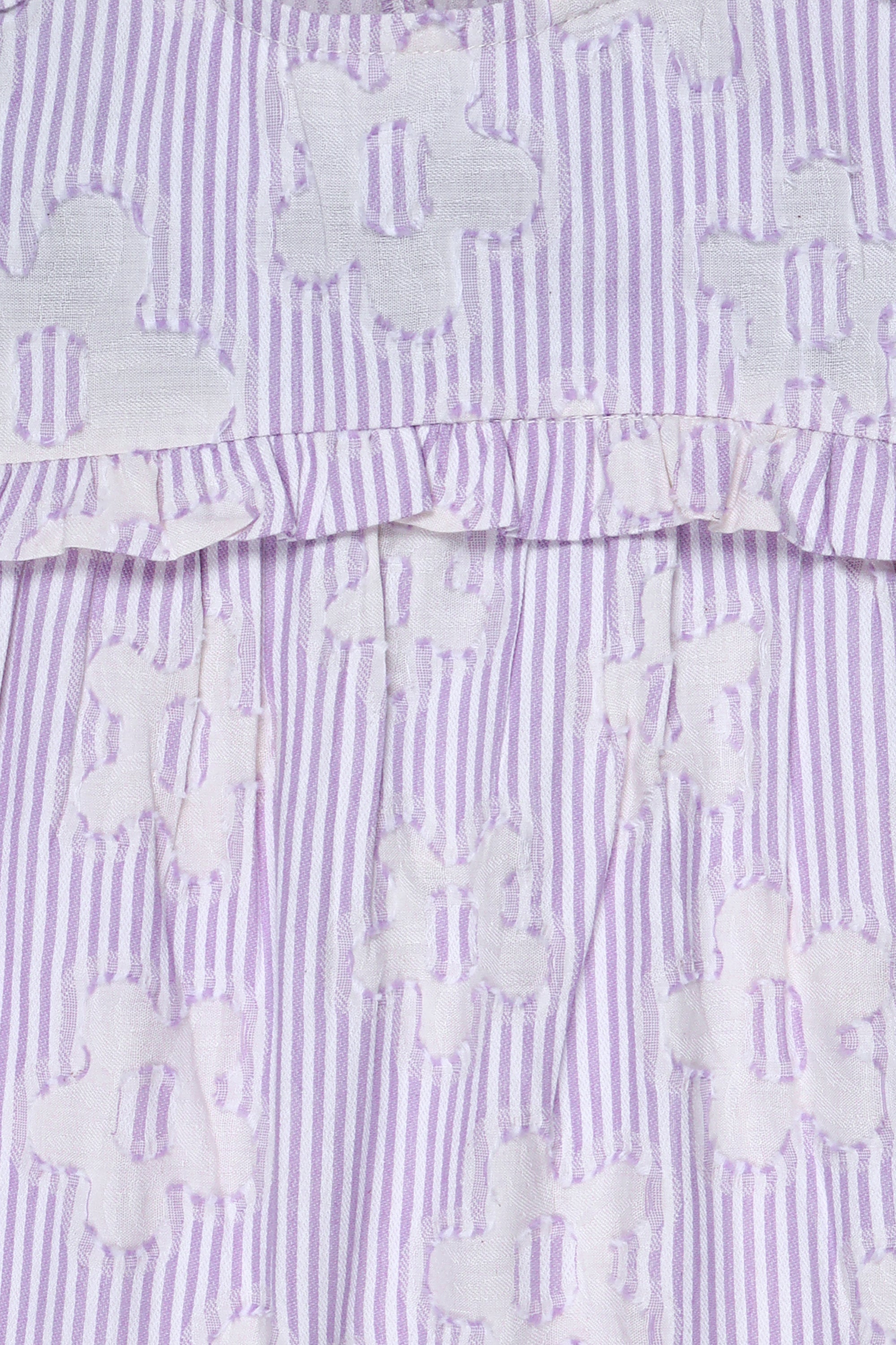 Florence Jacquard Dress - Lavender