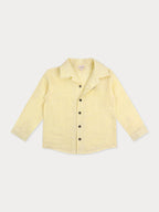 Stan Shirt- Yellow Linen