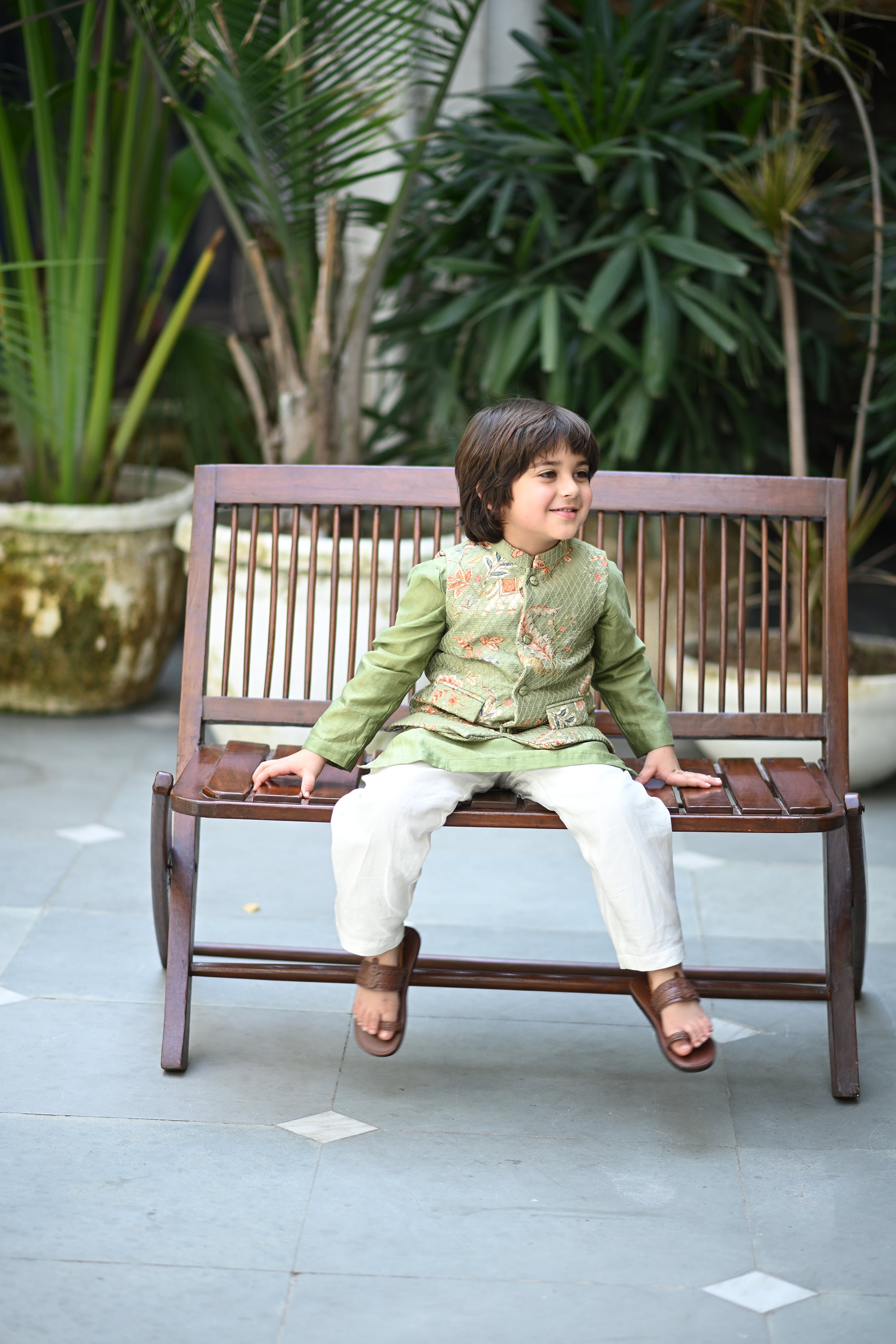 Fateh Bandhi Set - Sage Jungle Reverie