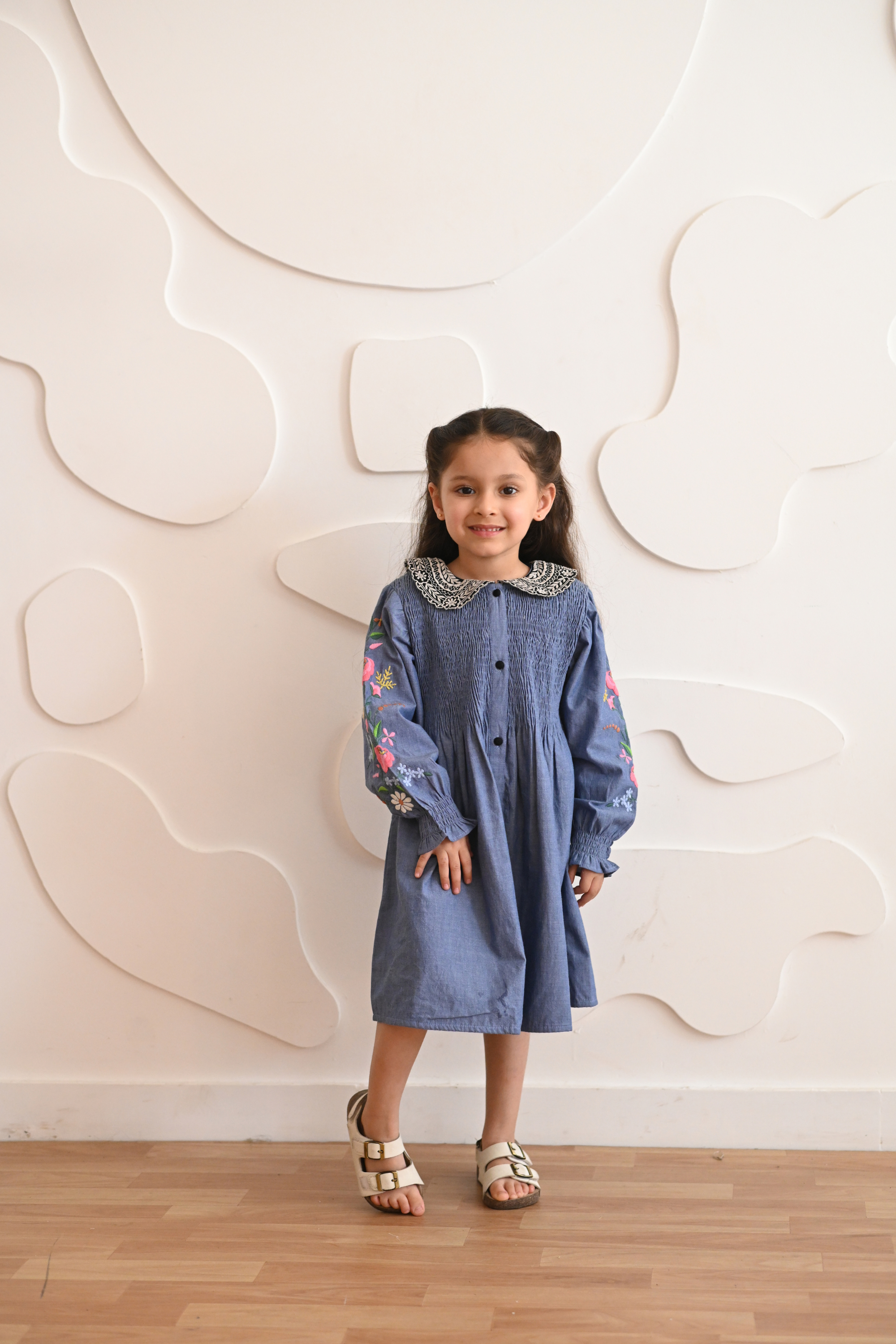 Louise Dress - Denim