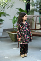 Aviana Angrakha Set - Black Gul Anaar