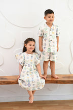 Mira Dress- Lilac Mist