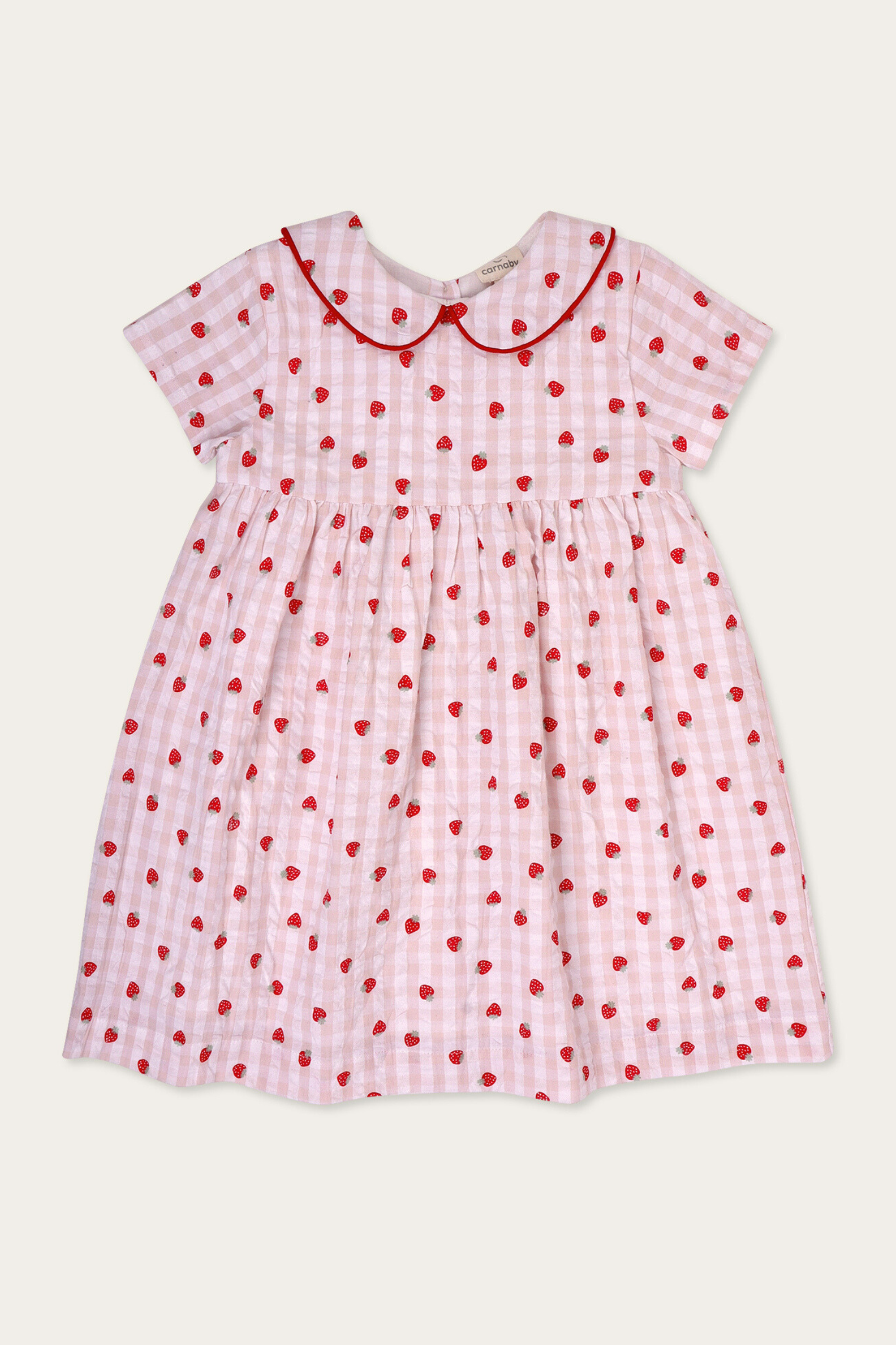 Irene Strawberry Dress