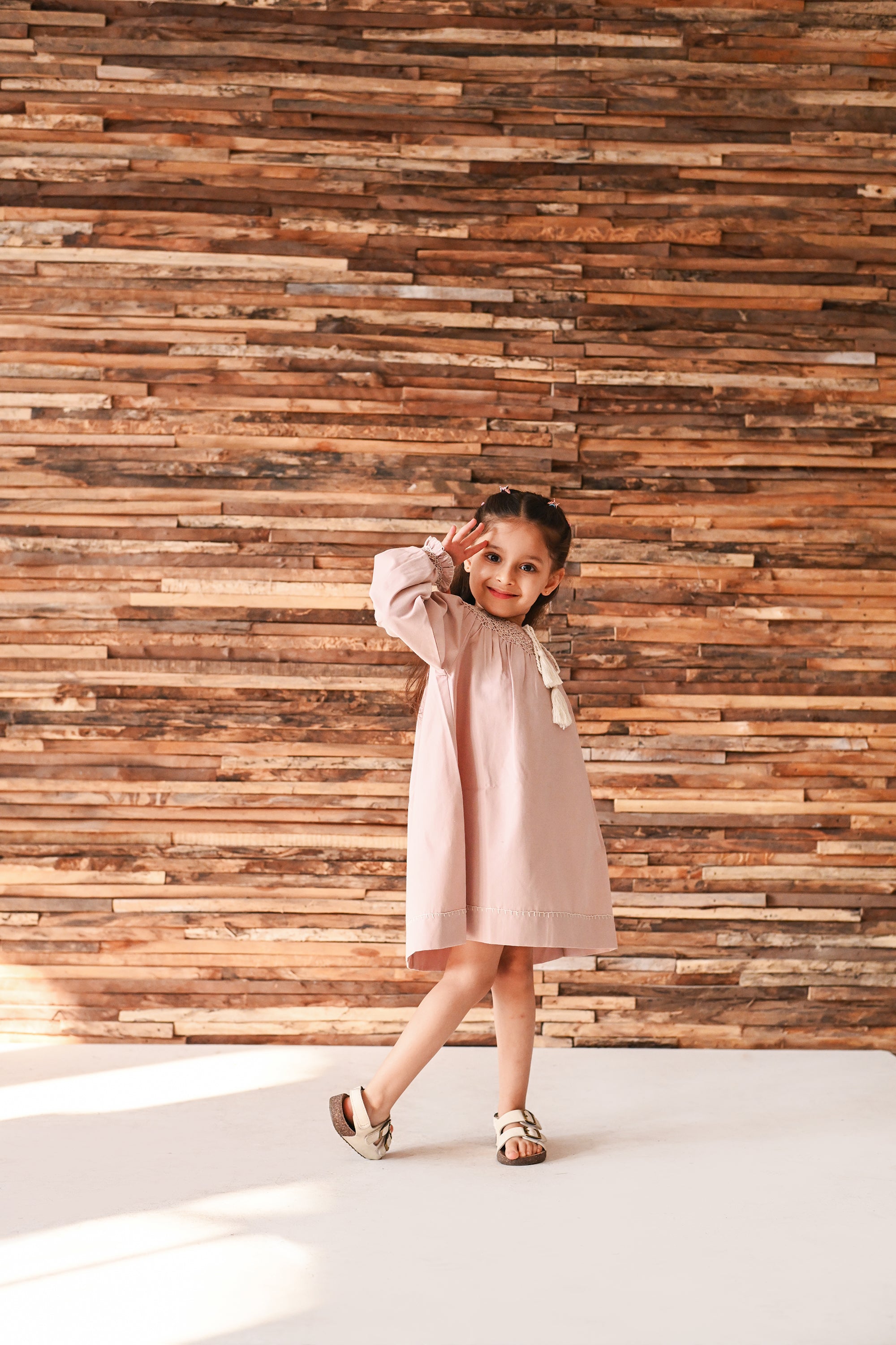 Irene Assymetrical Dress - Pink