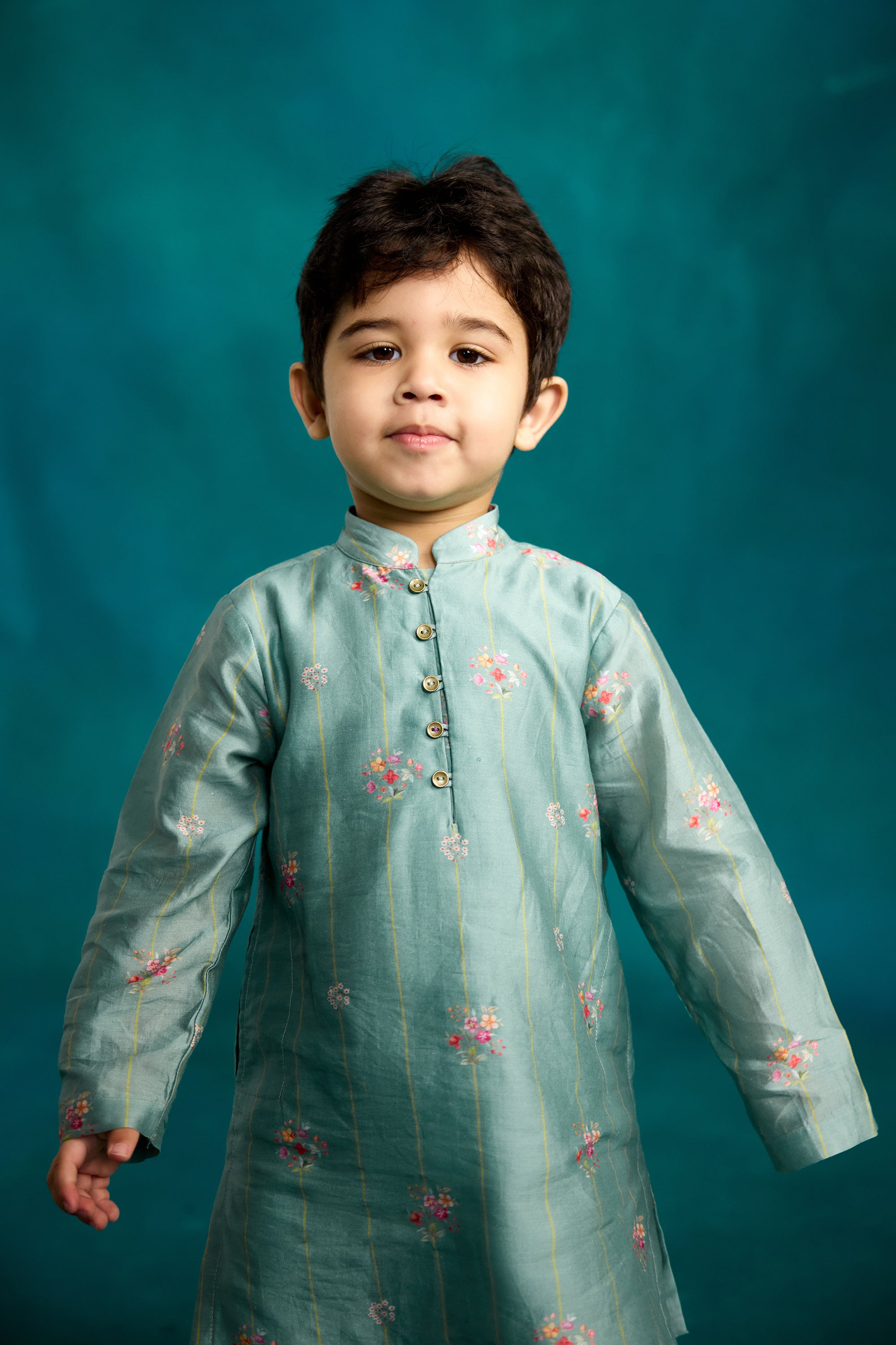 Paan Rekh Chitthi Kurta Set