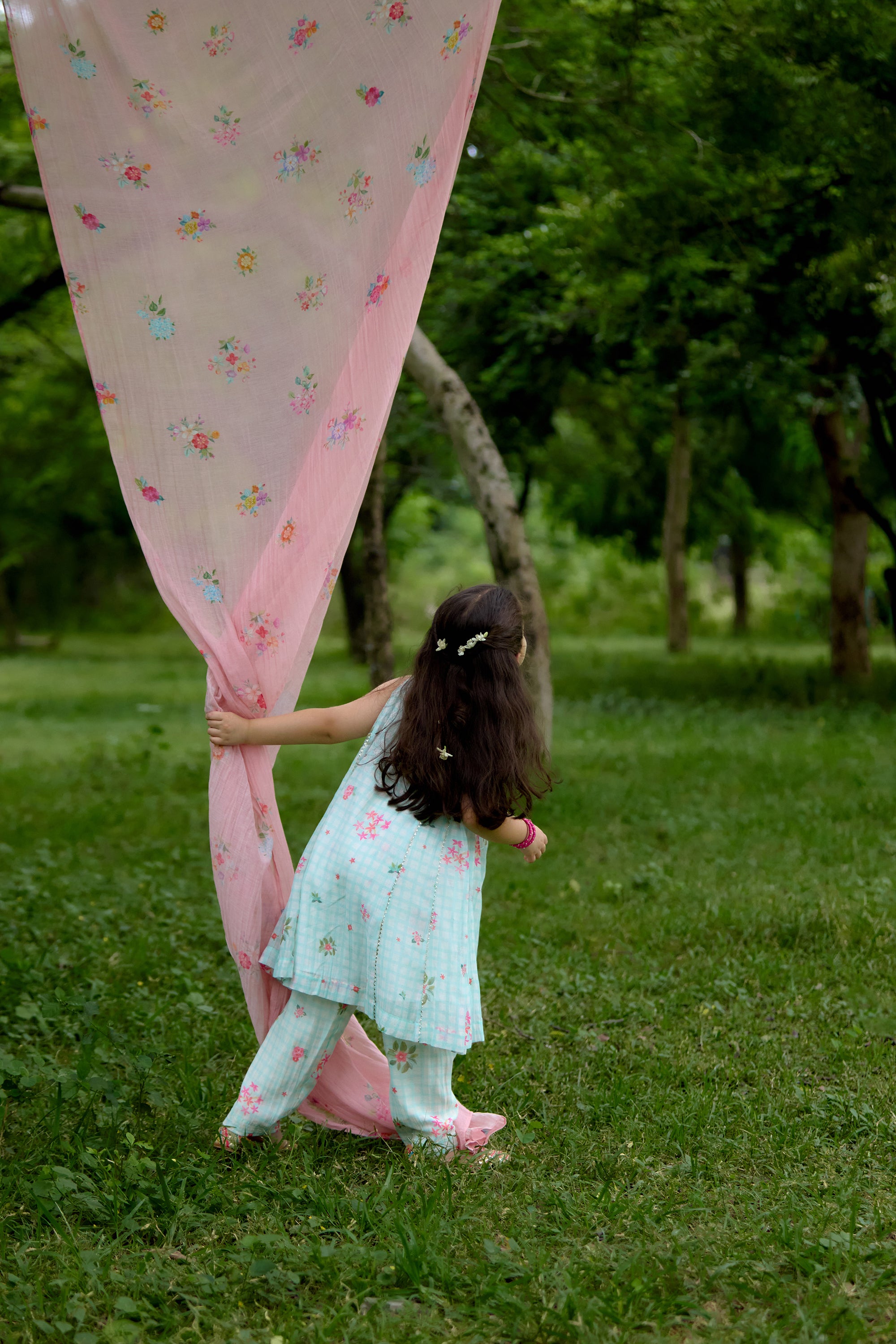 Naariyal Baageecha Flared Kurta Set