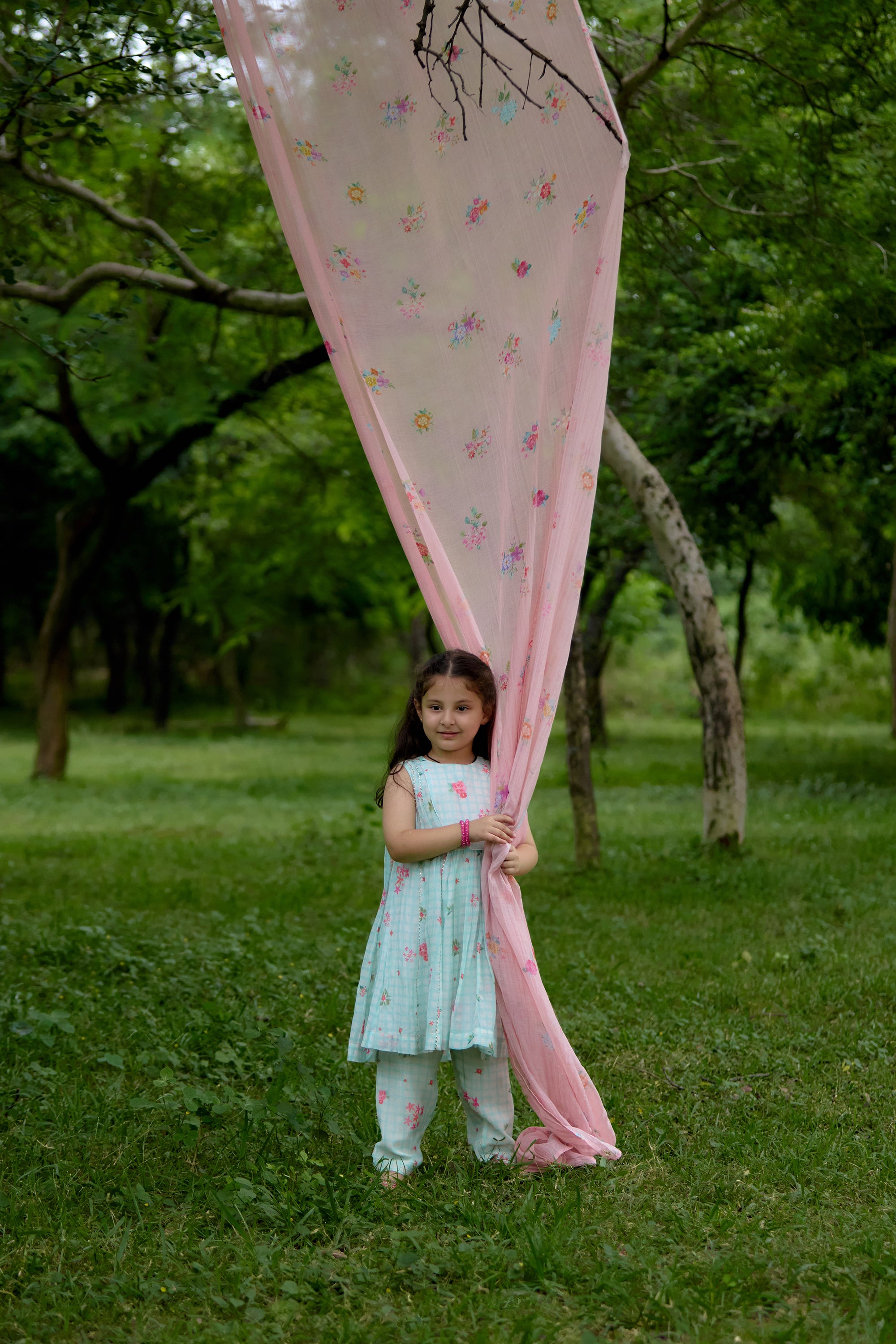 Naariyal Baageecha Flared Kurta Set