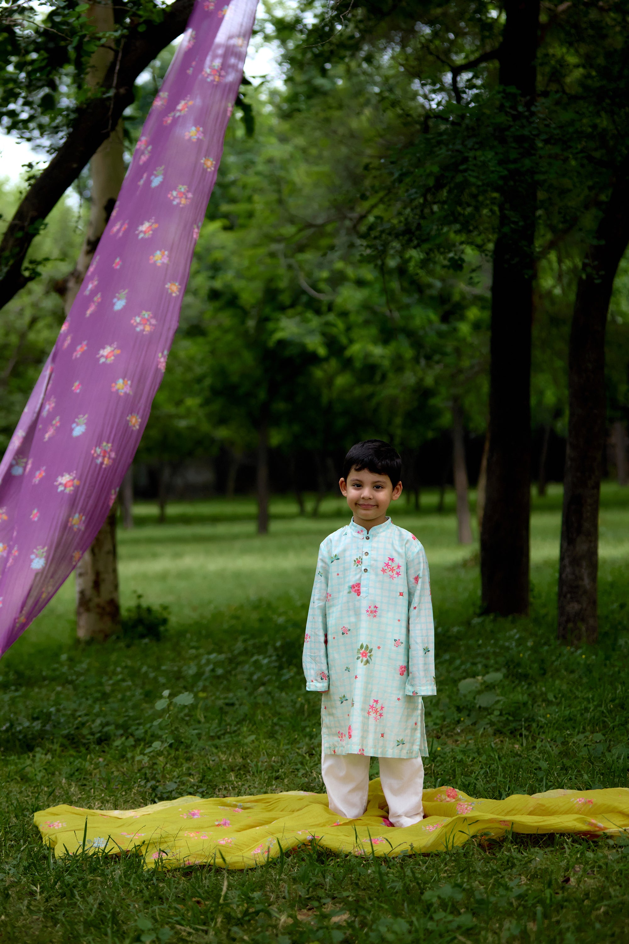 Naariyal Baageecha Kurta Set