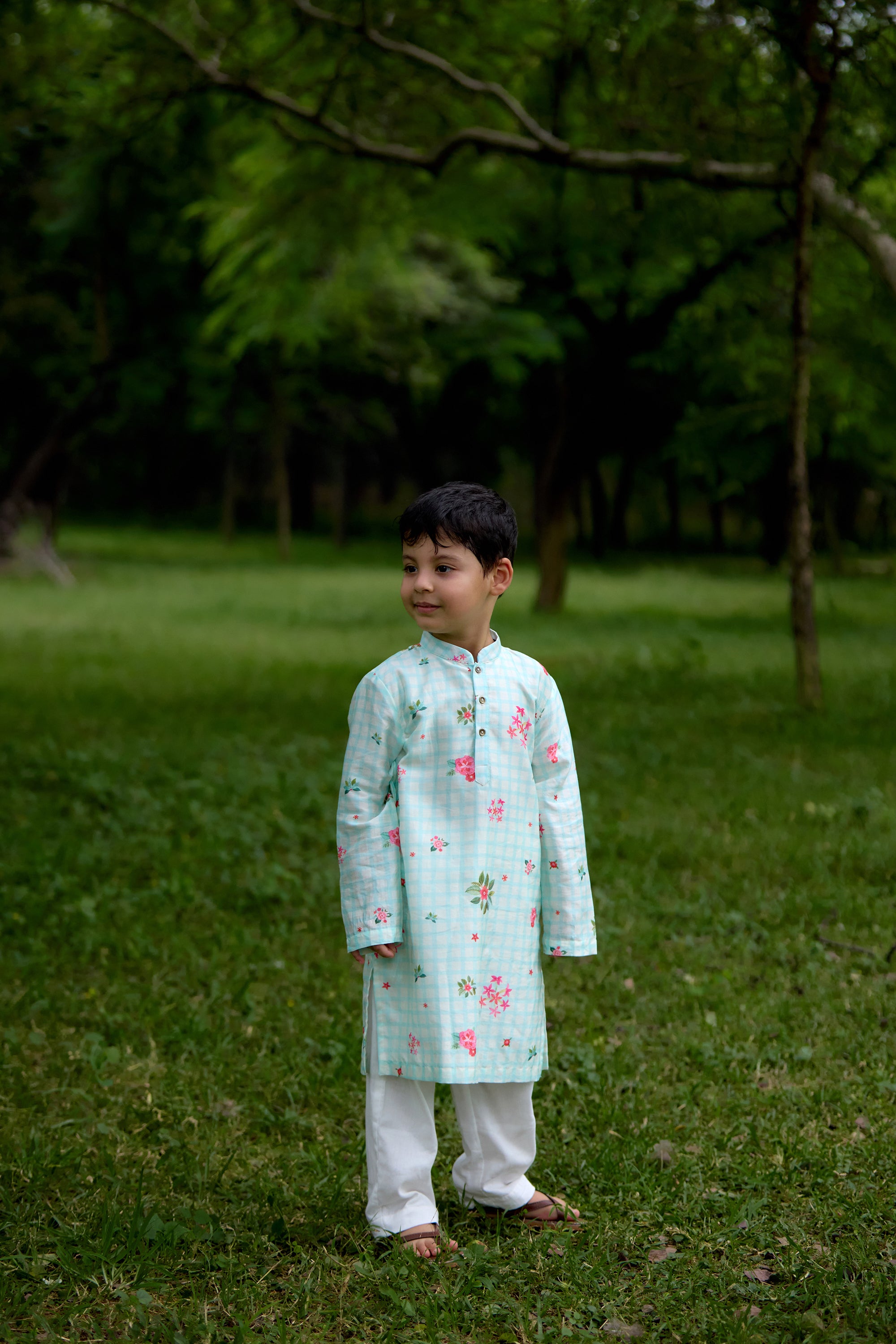 Naariyal Baageecha Kurta Set
