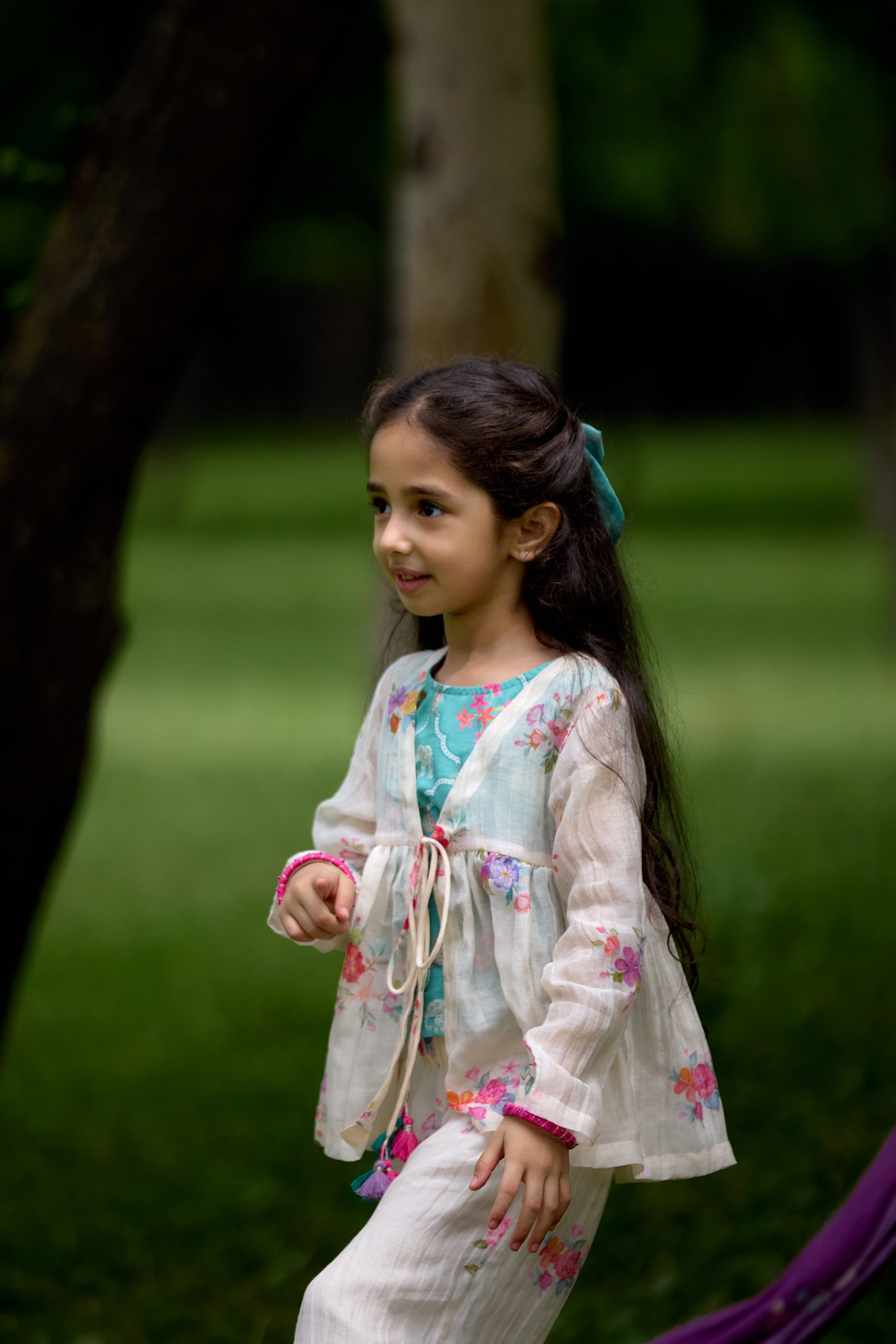 Naariyal Chitthi Peplum Set