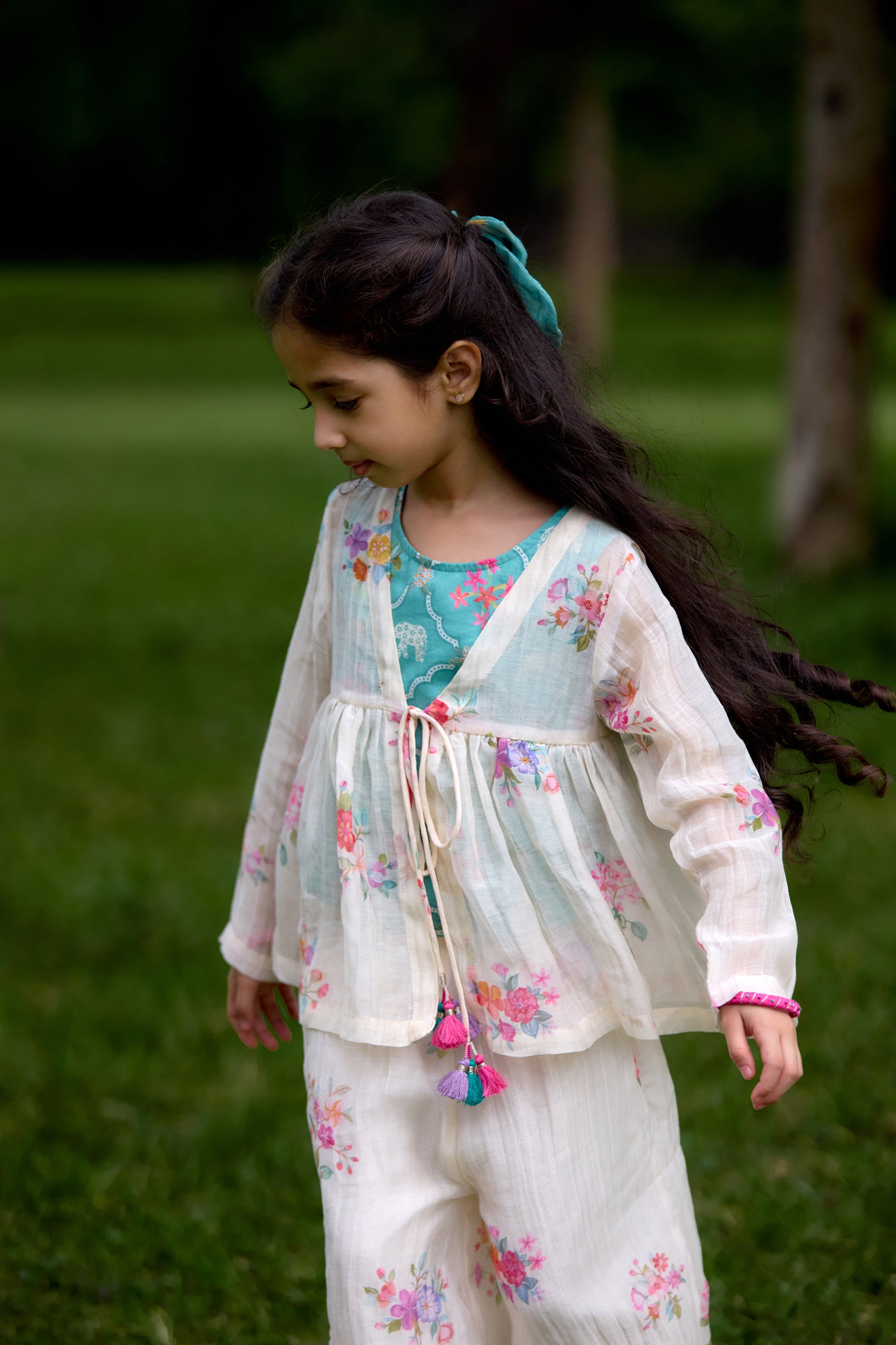 Naariyal Chitthi Peplum Set