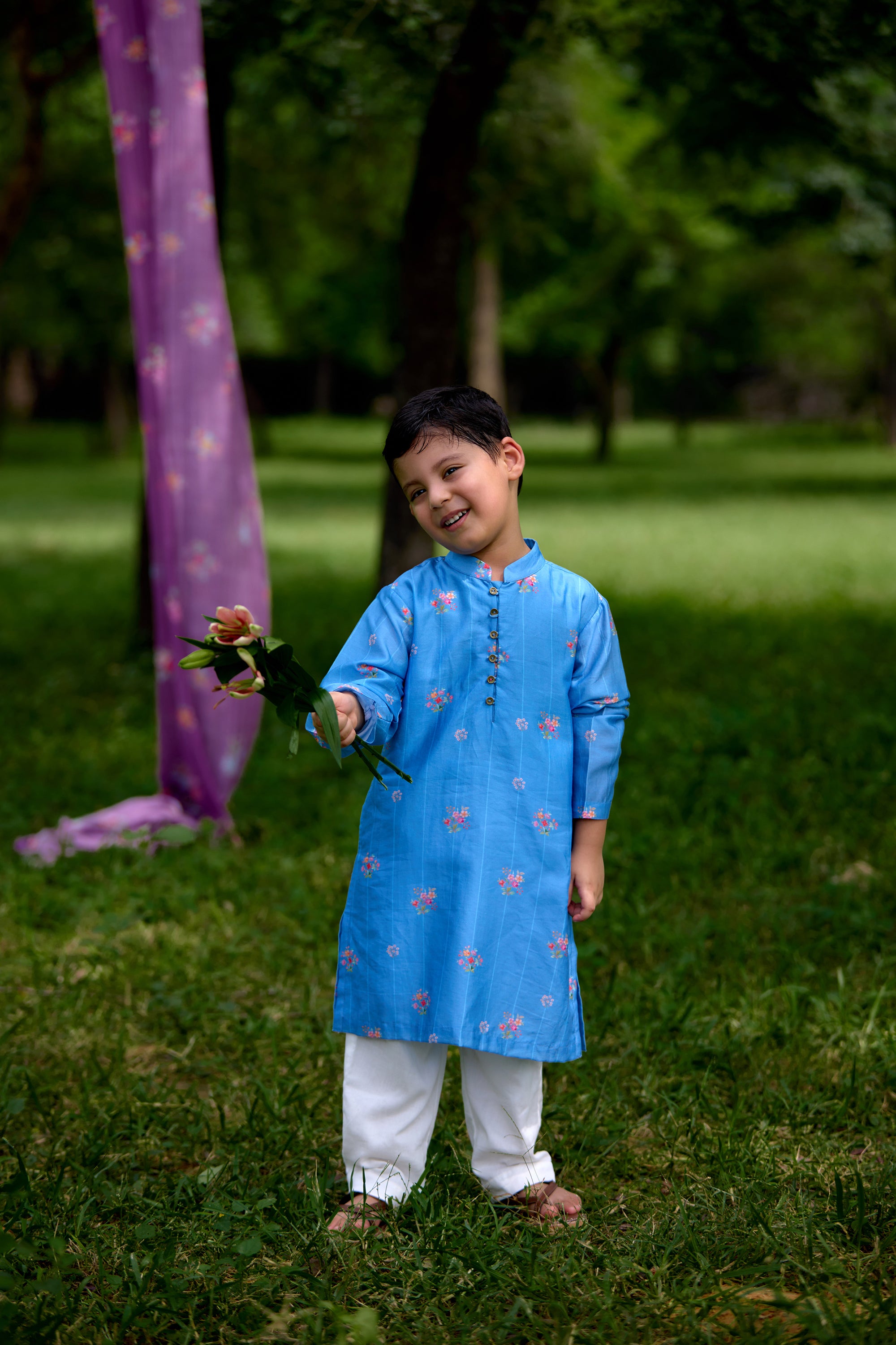 Baarish Rekh Chitthi Kurta Set