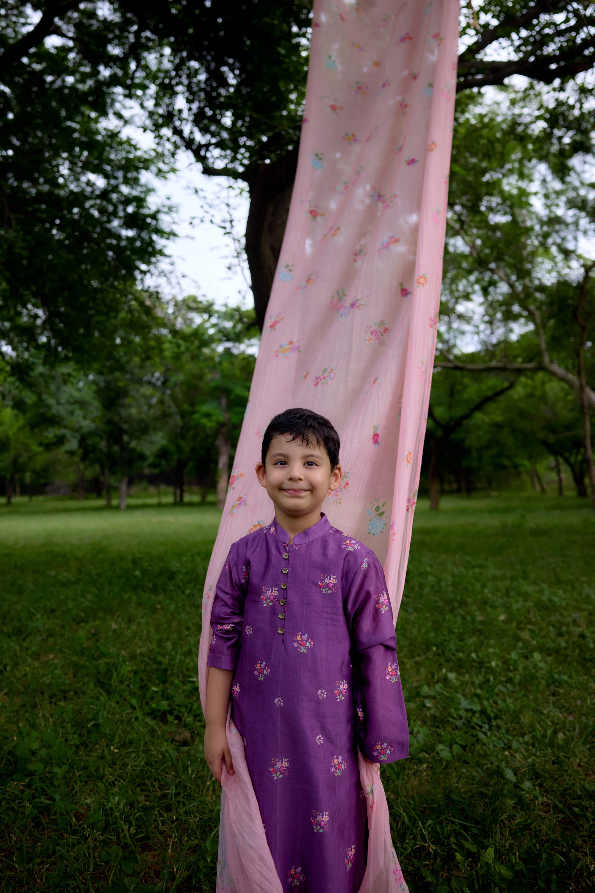 Jaamun Rekh Chitthi Kurta Set