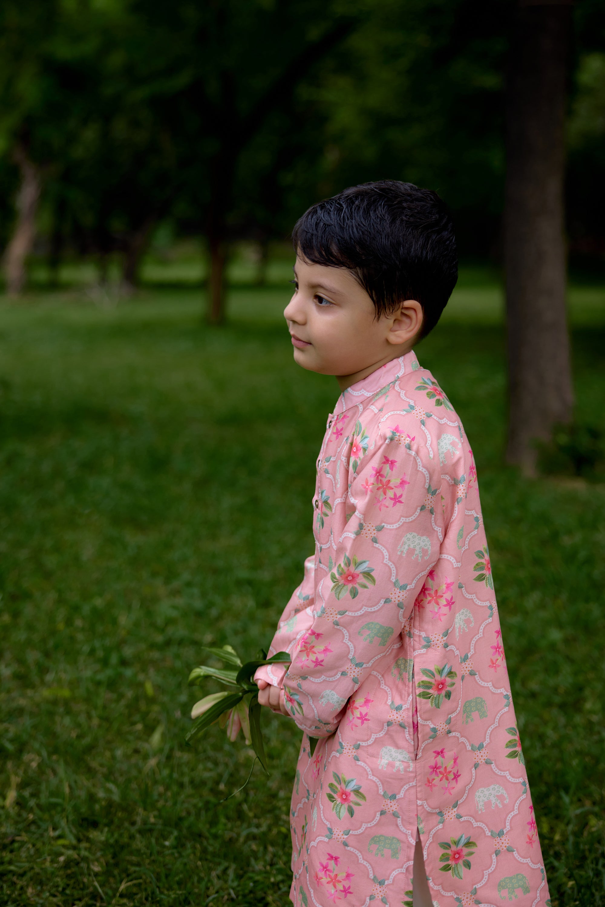 Gulaab Verandah Kurta Set