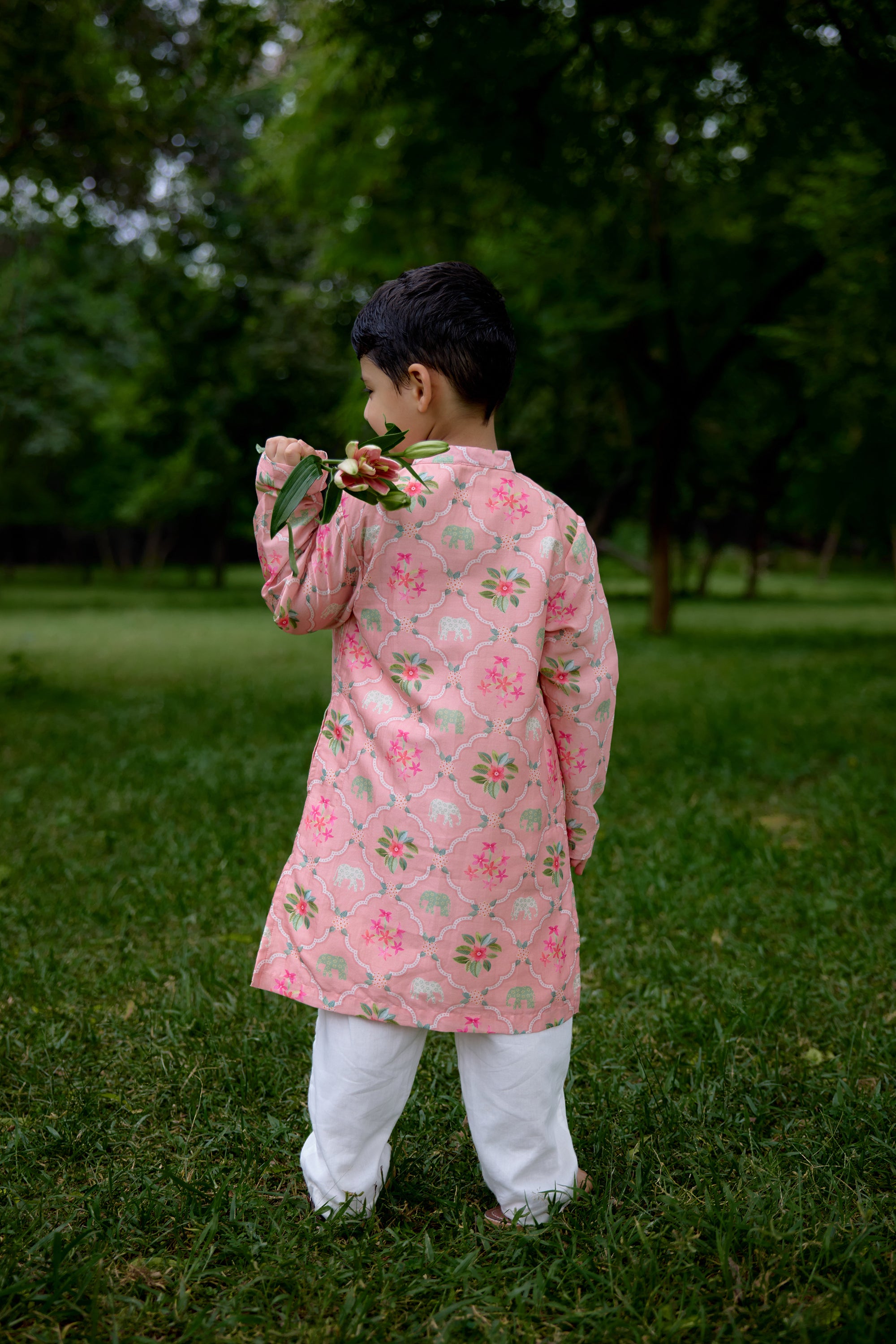 Gulaab Verandah Kurta Set