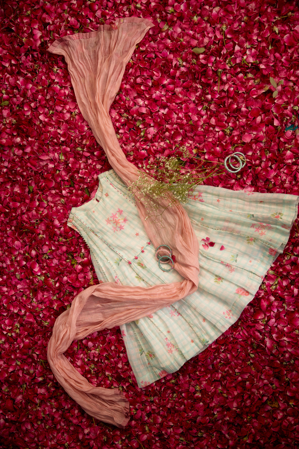 Naariyal Baageecha Flared Kurta Set