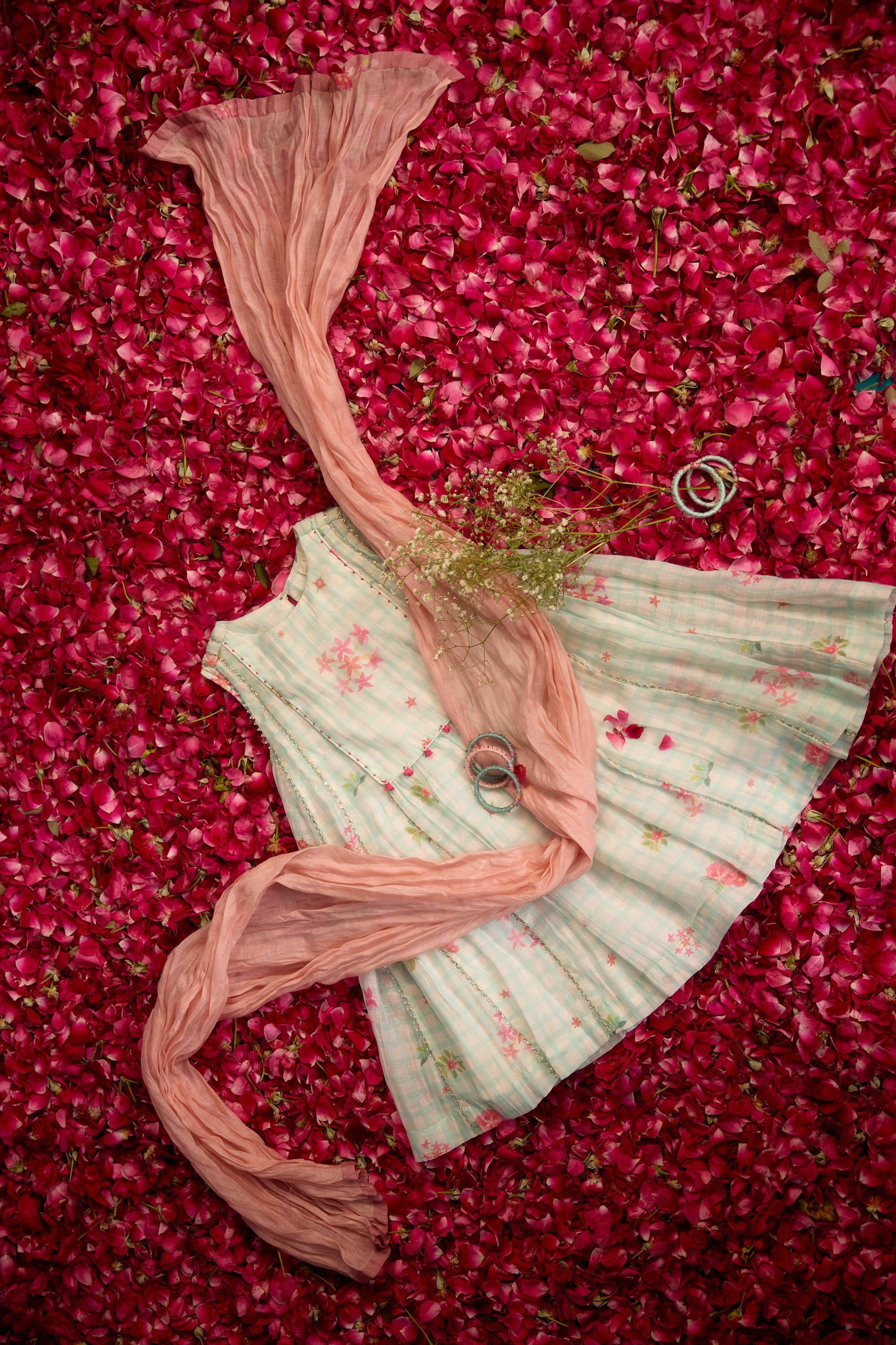 Naariyal Baageecha Flared Kurta Set