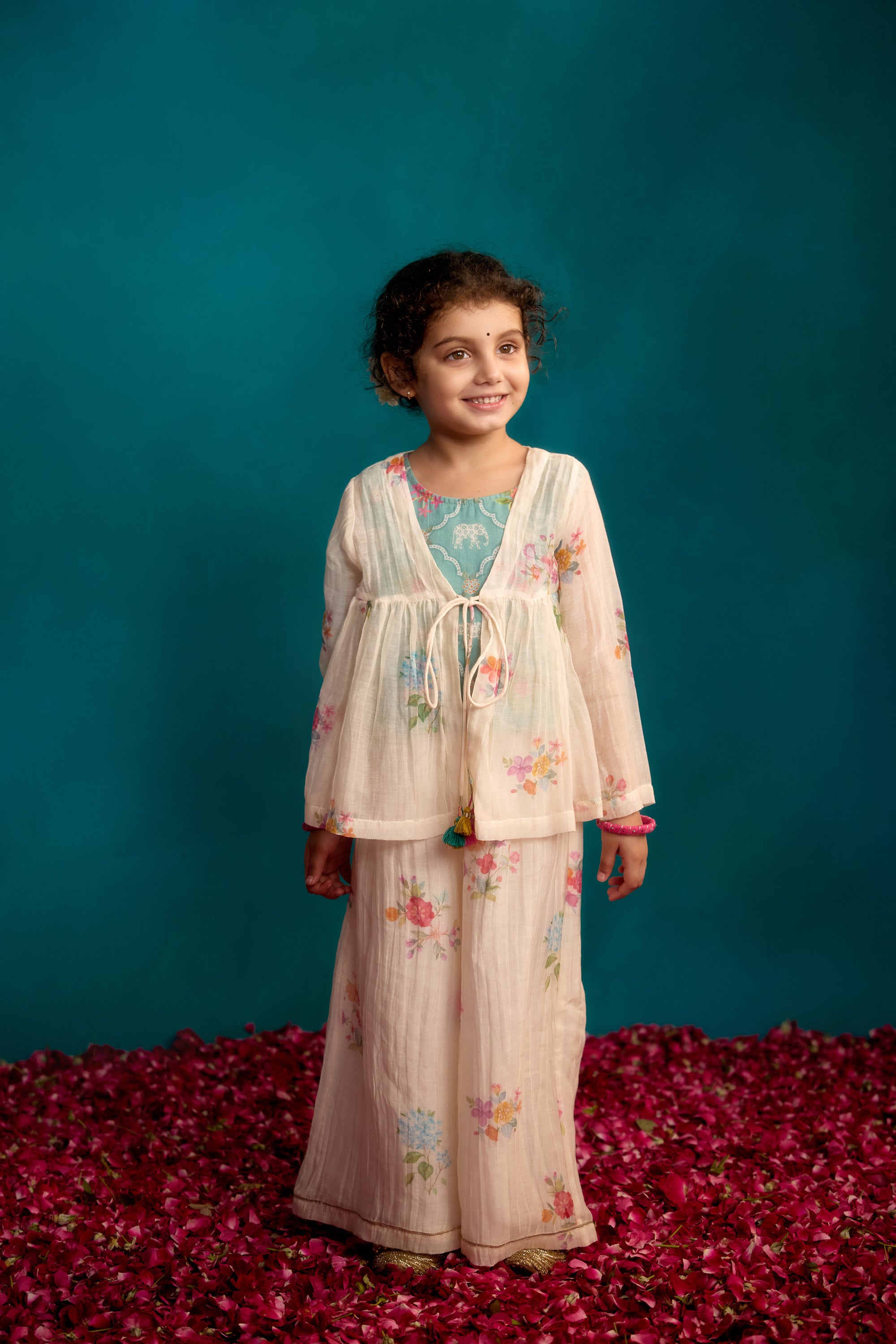 Naariyal Chitthi Peplum Set