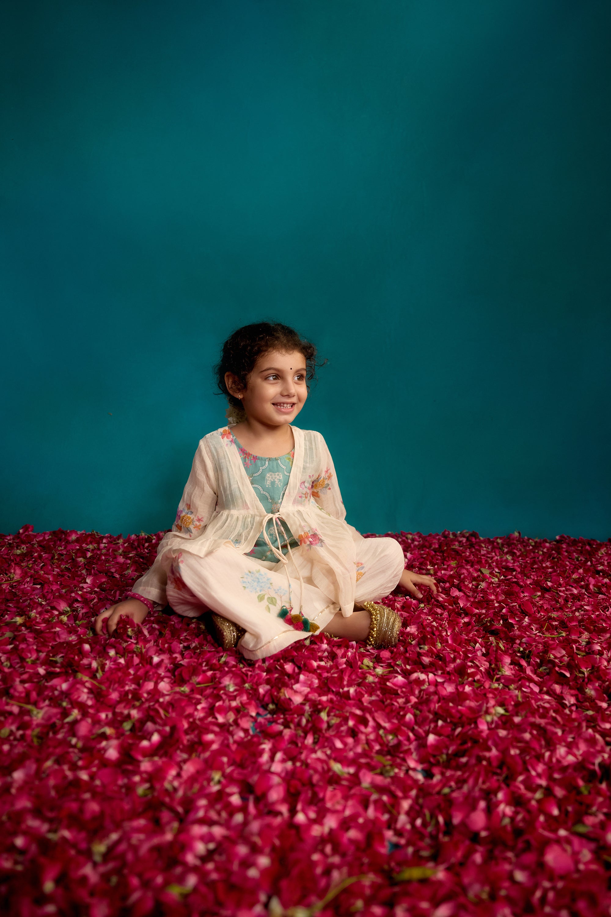 Naariyal Chitthi Peplum Set