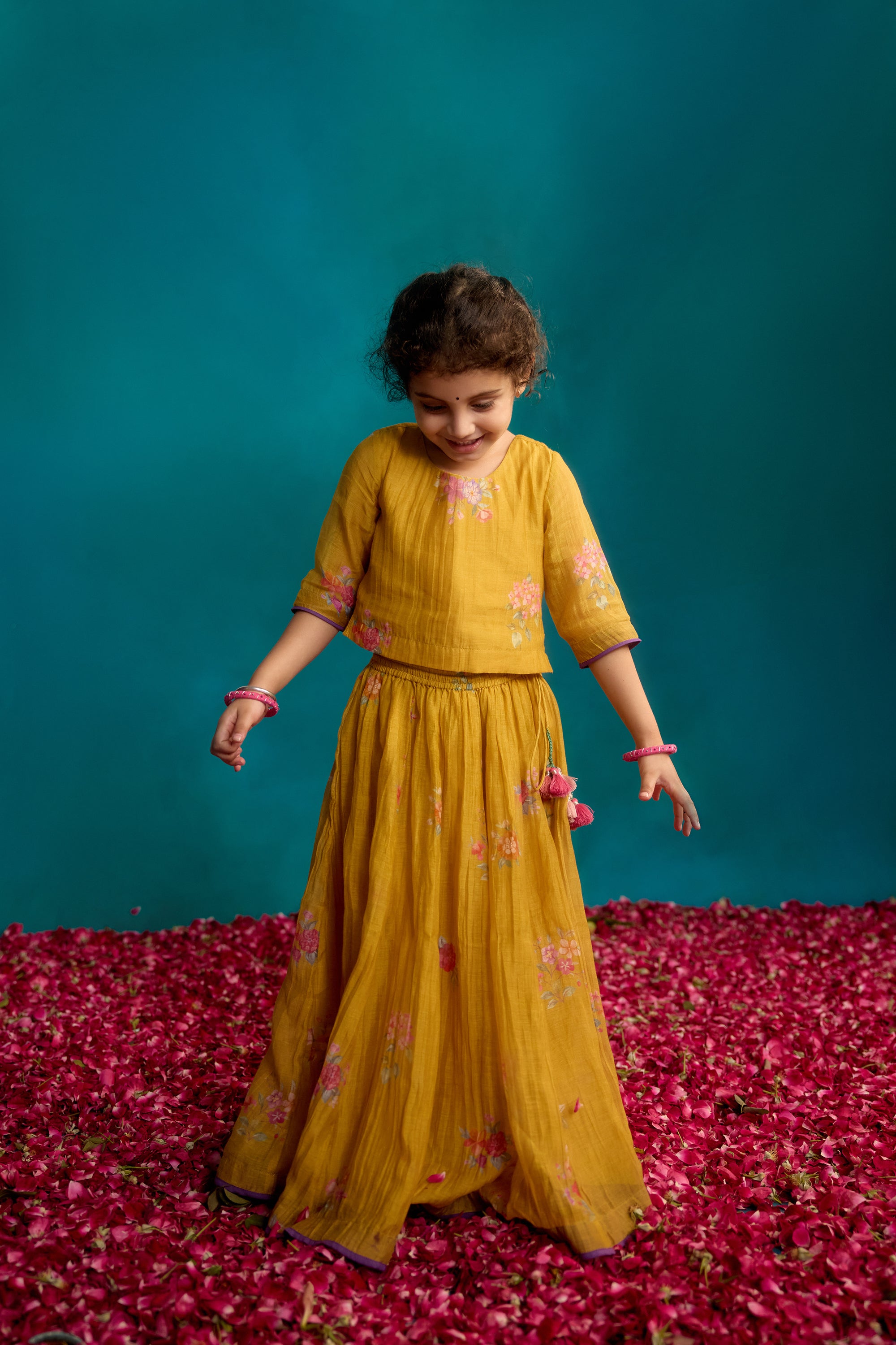 Neembu Chittthi Lehanga Set