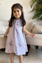 Sofie Linen Dress - Lilac