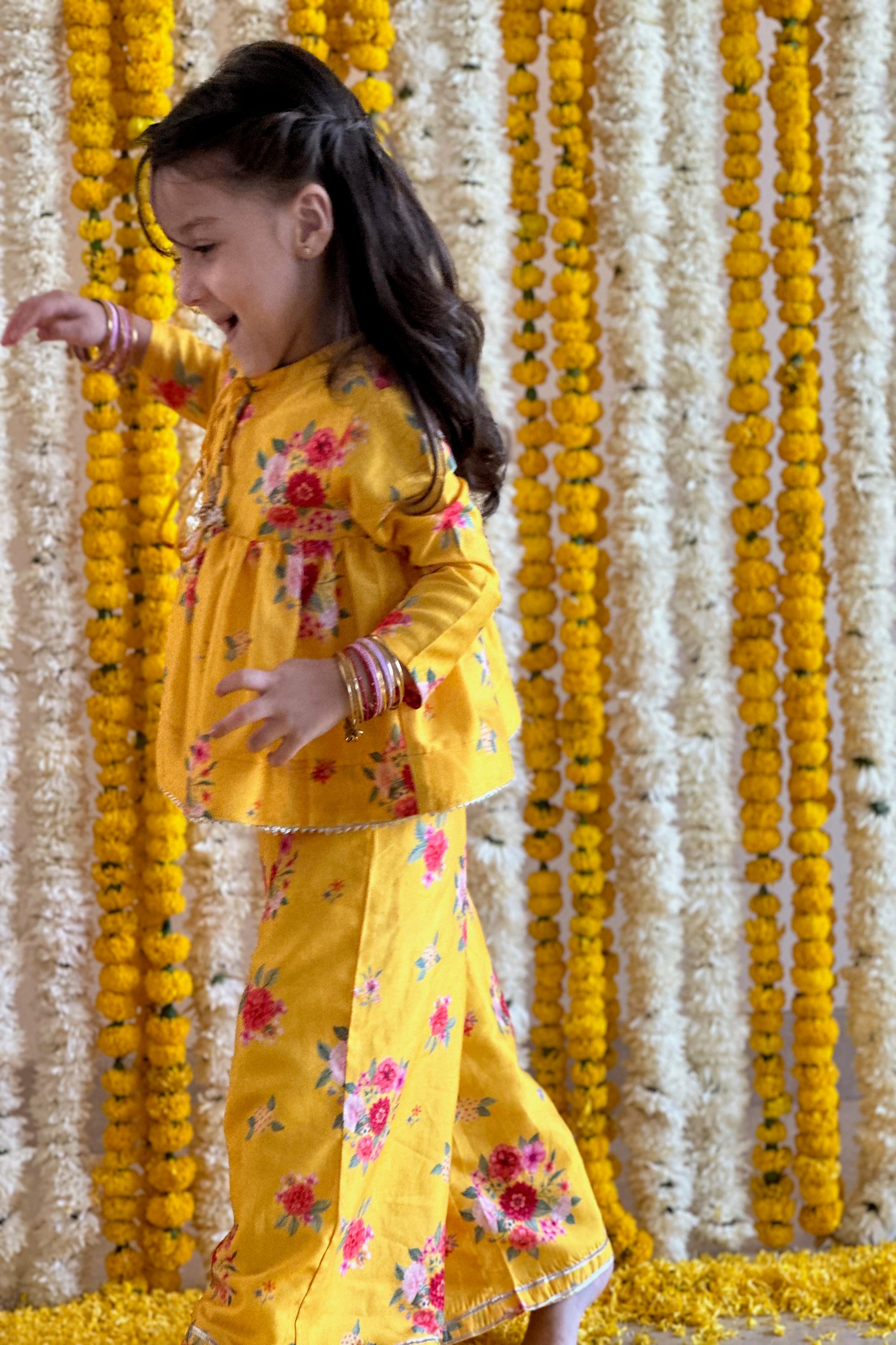 Rahat Kurta Set - Yellow Bagh