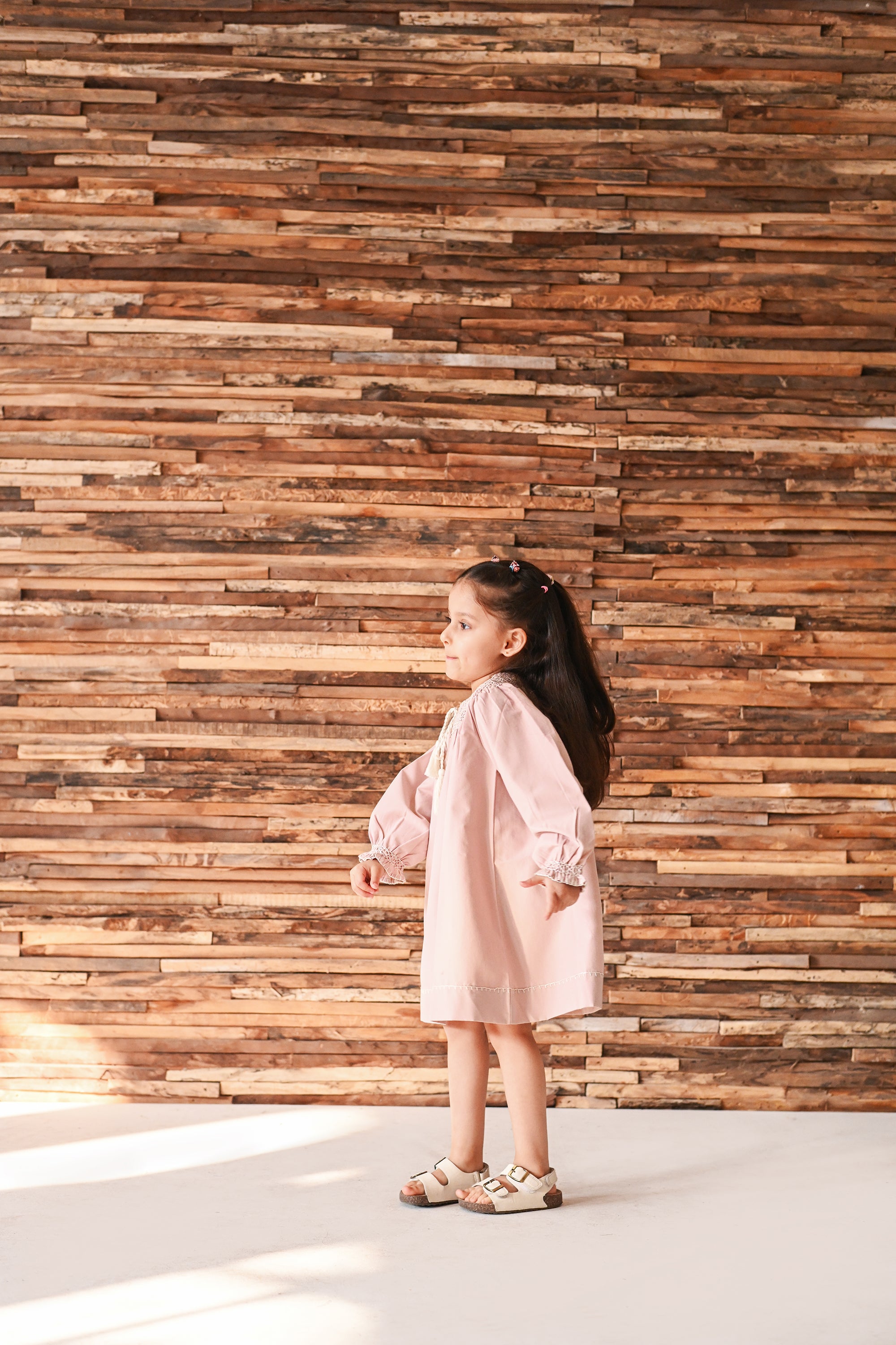 Irene Assymetrical Dress - Pink