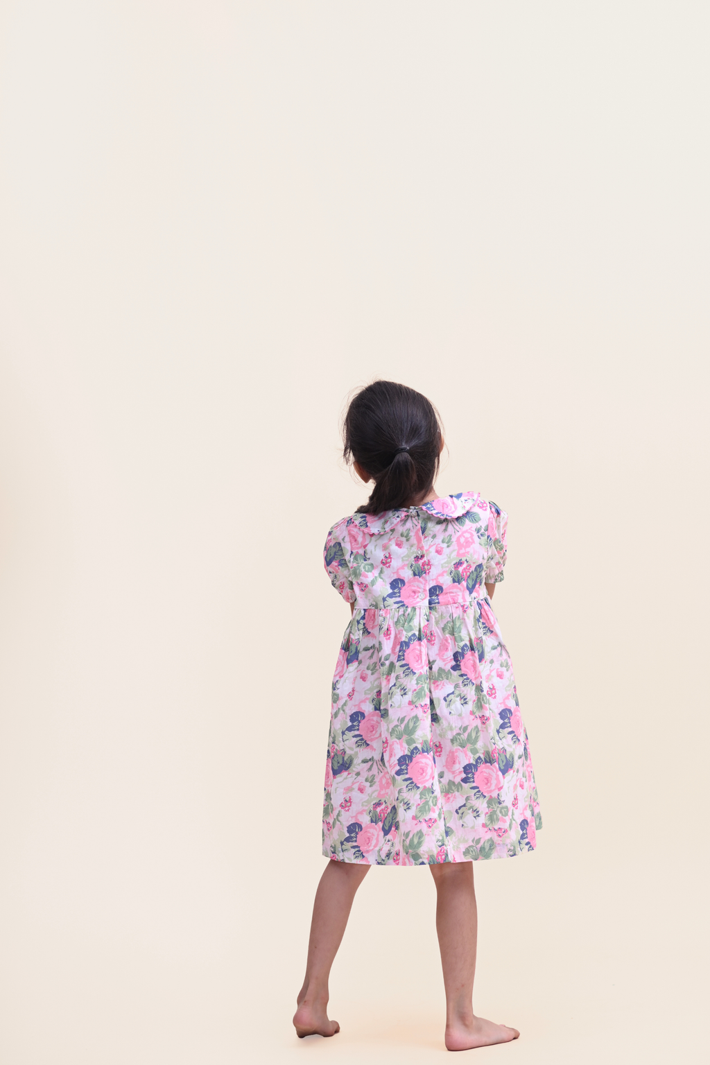 Hannah Dress - Vintage Rose