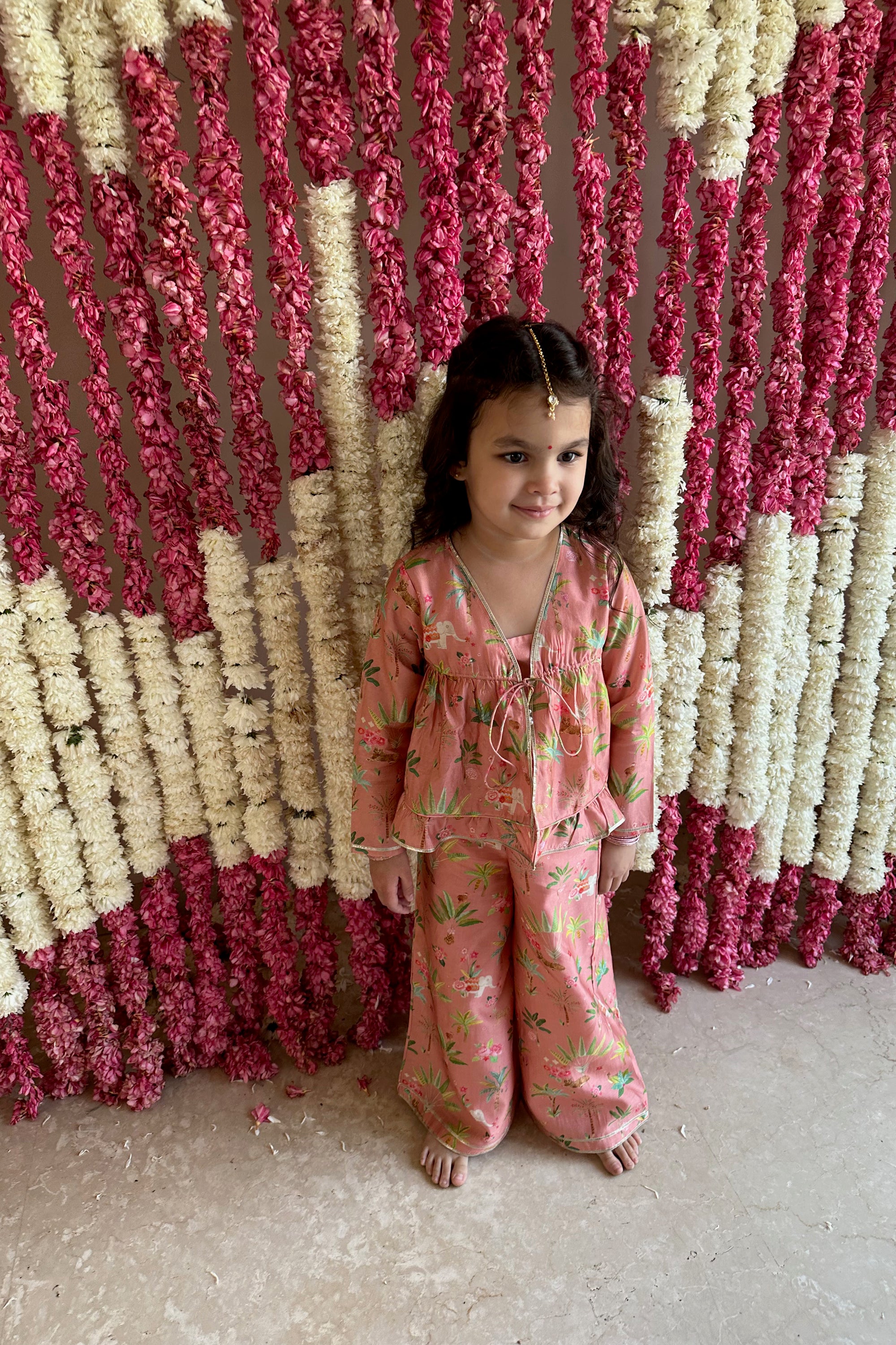 Amrit Sharara  Set - Powder Pink Sher Bagh