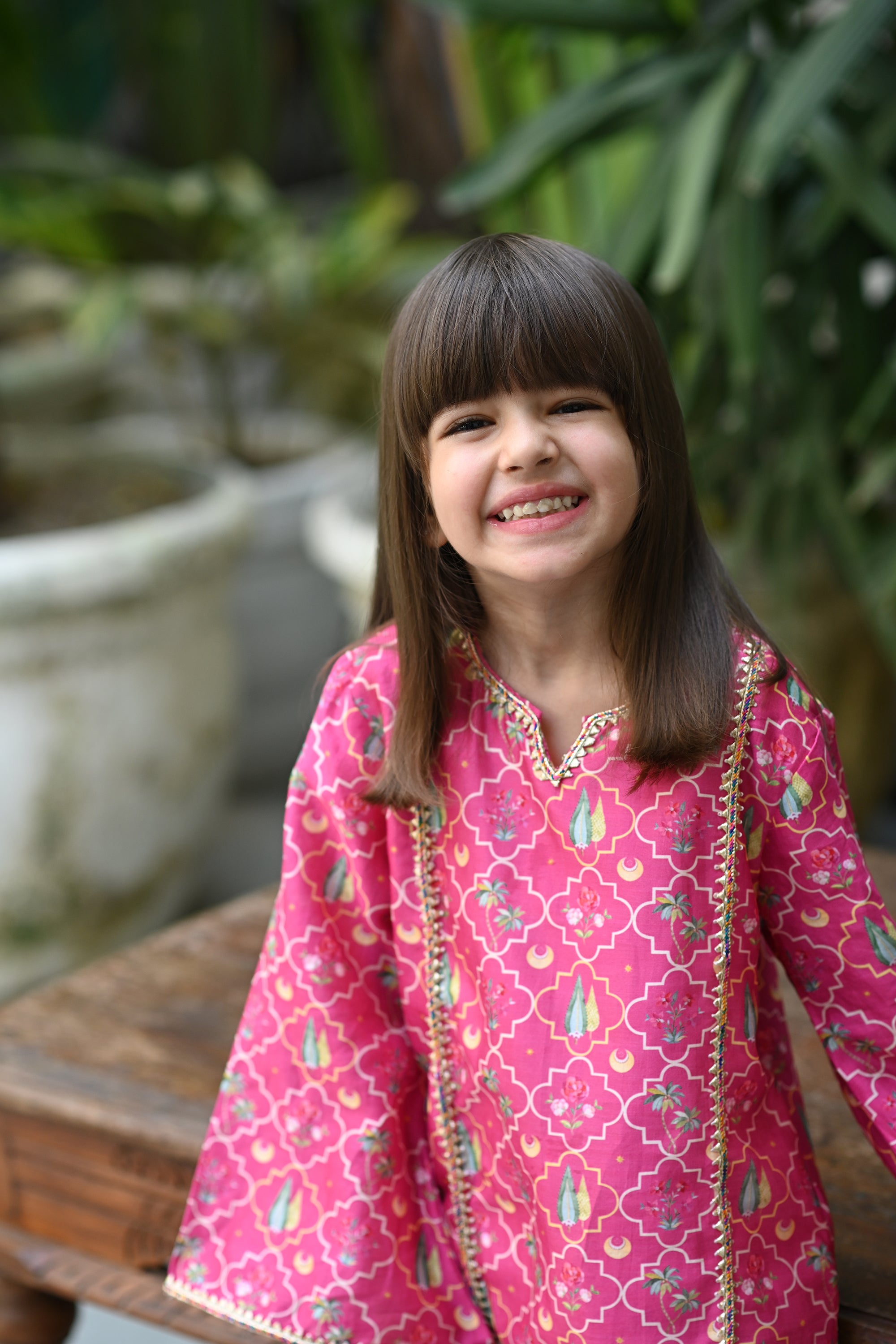 Shanzeh Sharara Set - Pink Periyaar 0r Pink Chand