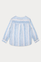 Leo Shirt- Blue Stripe