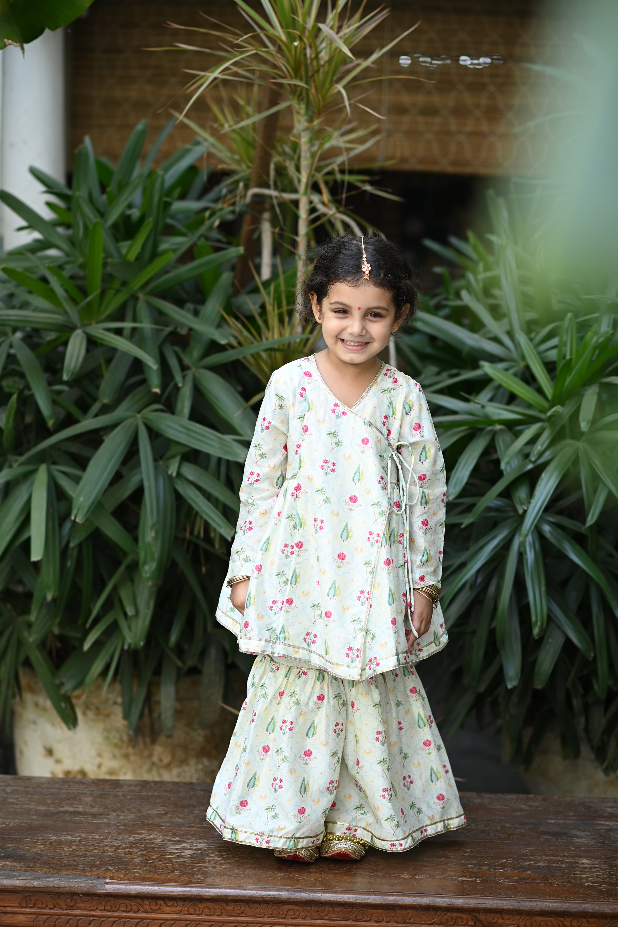 Divya Angrakha Set - White Periyaar