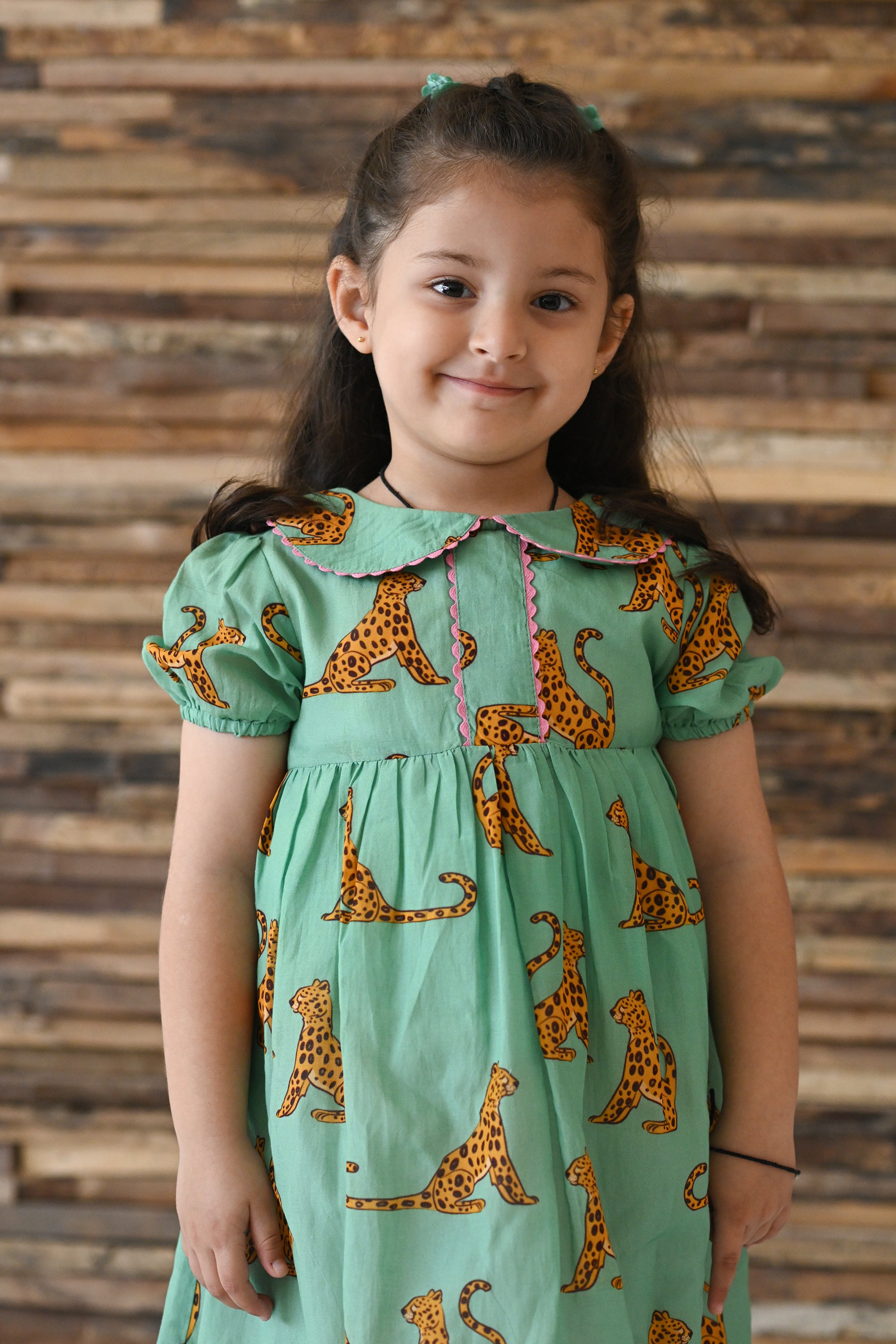 Nottens leo dress - Green