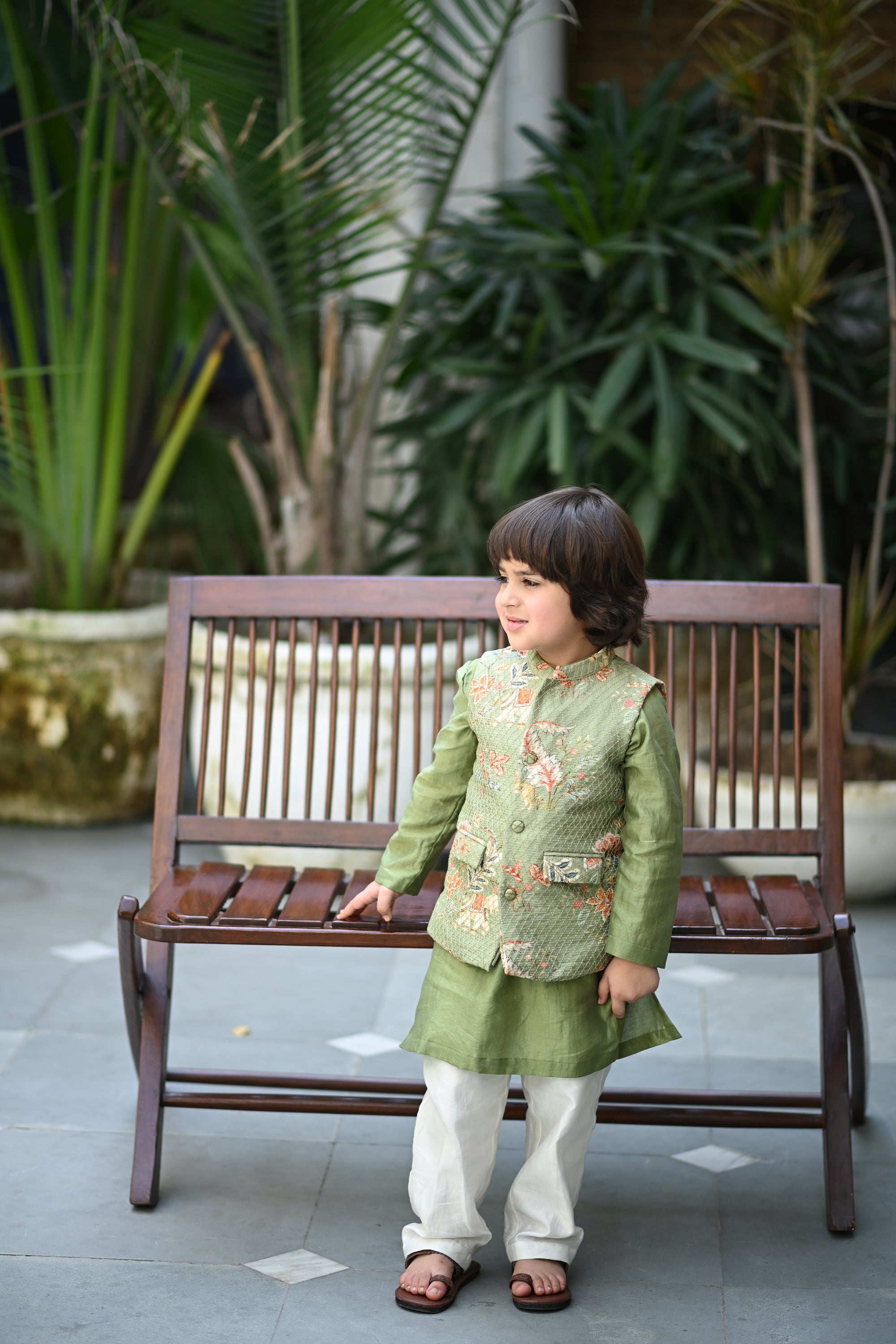 Fateh Bandhi Set - Sage Jungle Reverie
