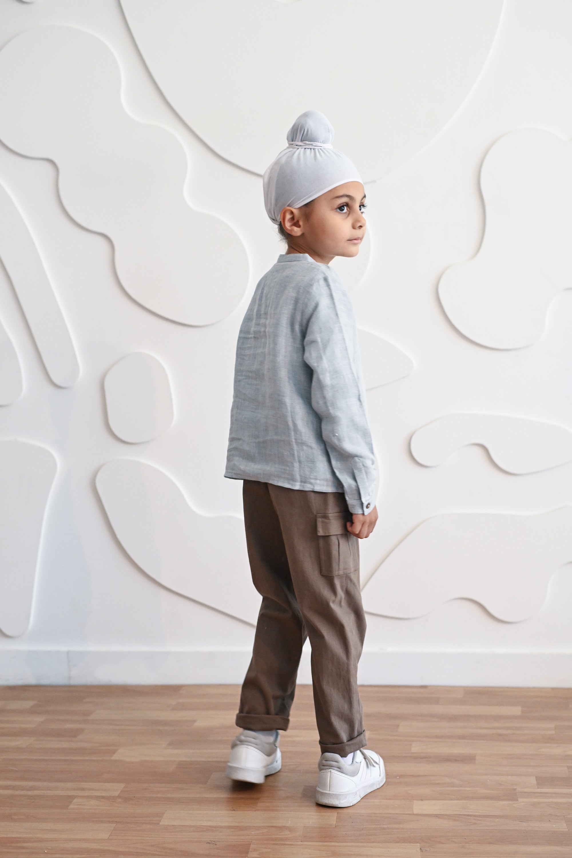 Lorenzo Linen Shirt - grey
