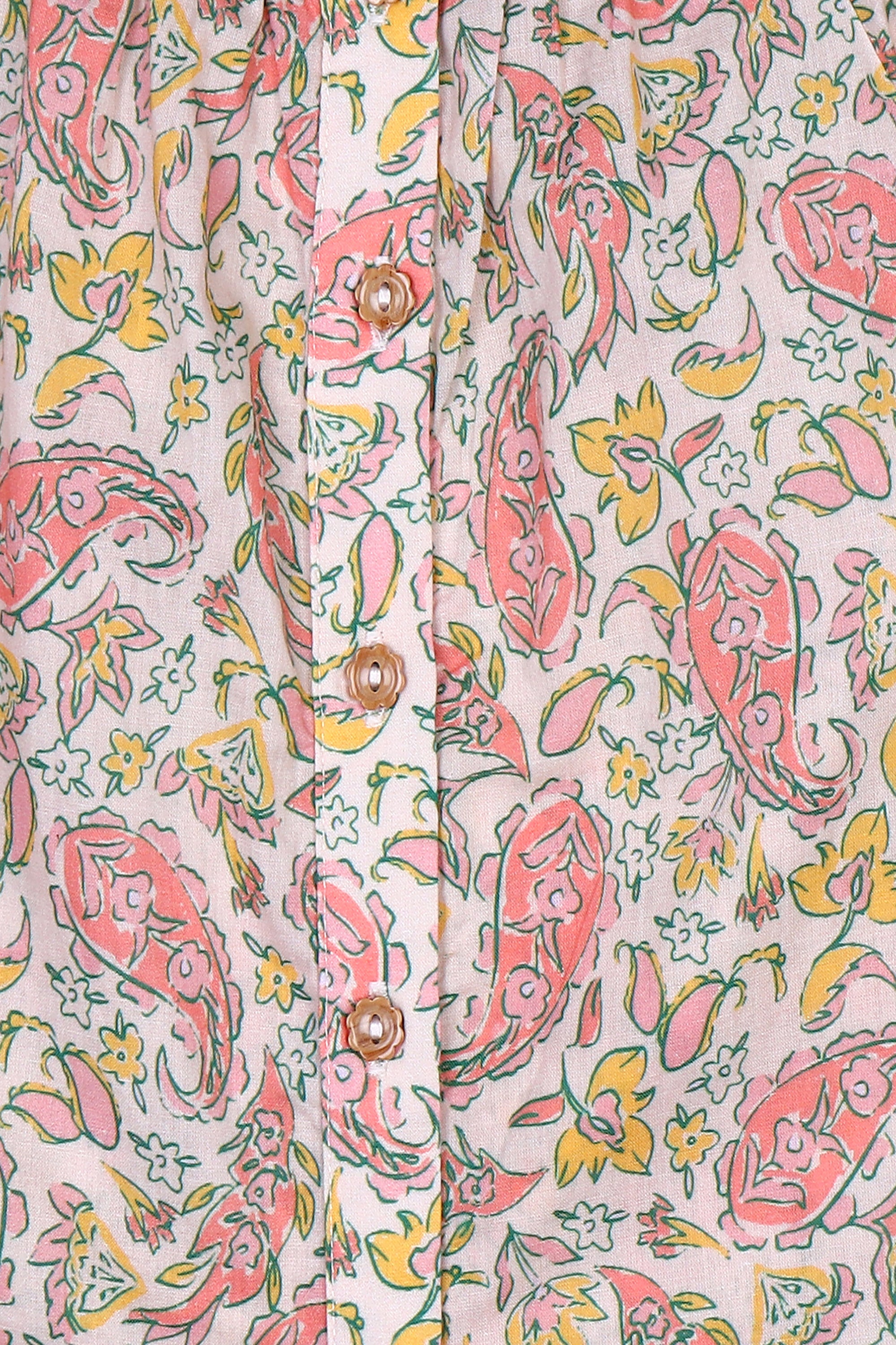 Ava Set - Honey Peach Paisley