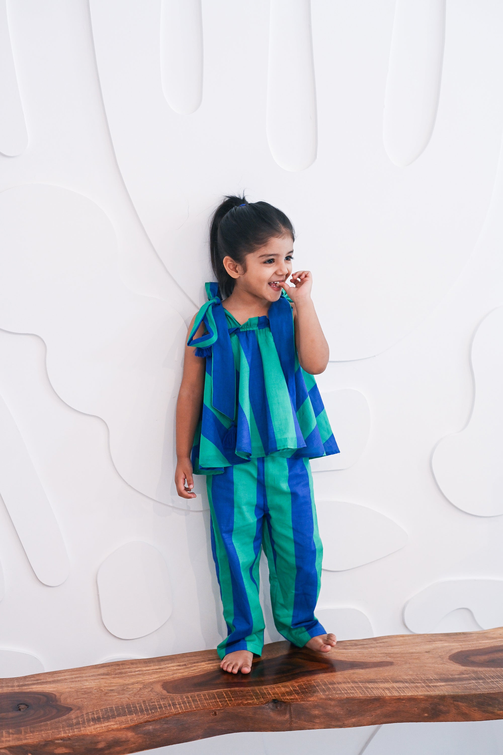 Angela Set - Blue & Green Verdant Tides